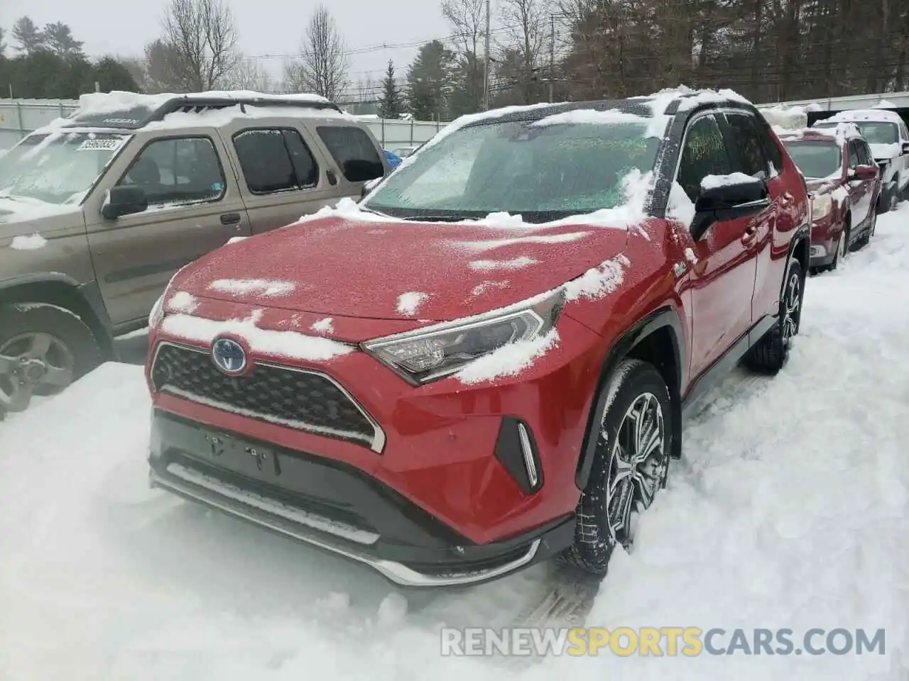 2 Photograph of a damaged car JTMFB3FV7MD073597 TOYOTA RAV4 2021