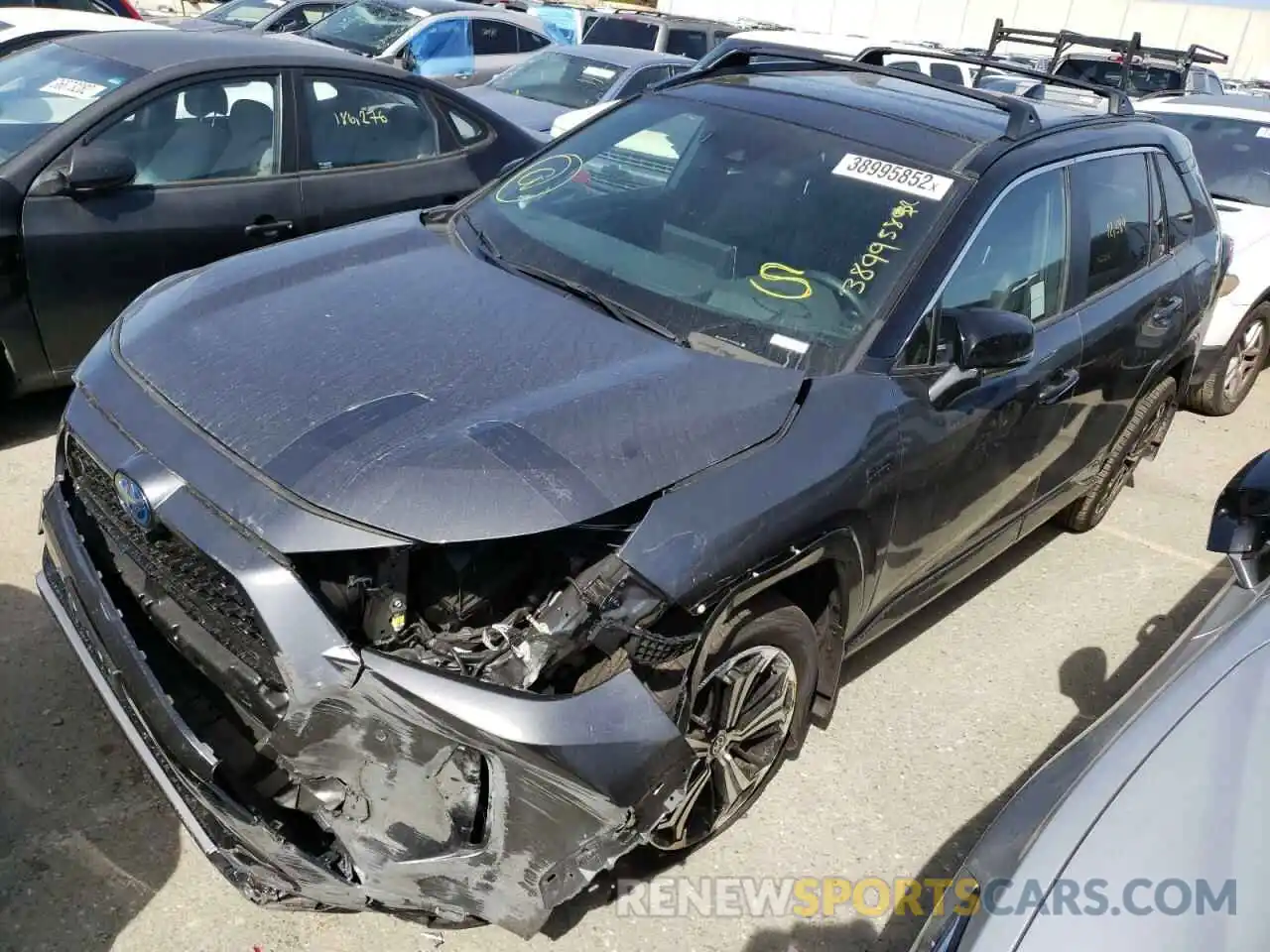 2 Photograph of a damaged car JTMFB3FV9MD009559 TOYOTA RAV4 2021