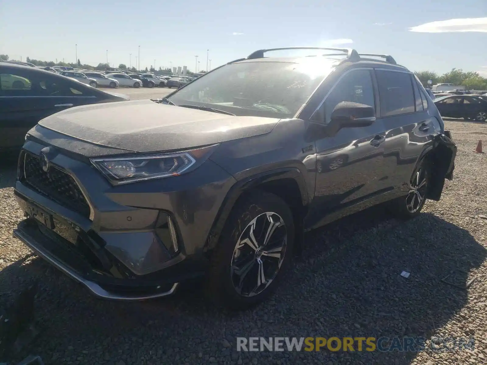 2 Photograph of a damaged car JTMFB3FV9MD014647 TOYOTA RAV4 2021