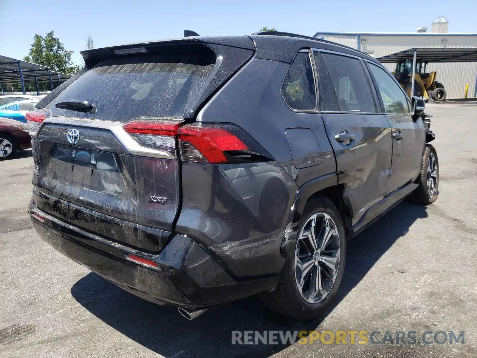 4 Photograph of a damaged car JTMFB3FVXMD008727 TOYOTA RAV4 2021