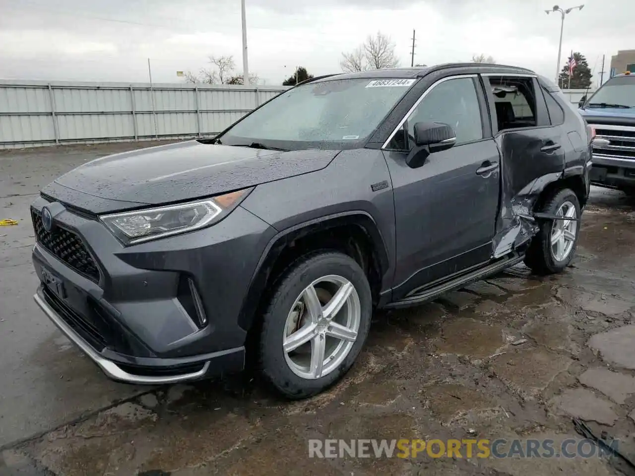 1 Photograph of a damaged car JTMFB3FVXMD064554 TOYOTA RAV4 2021