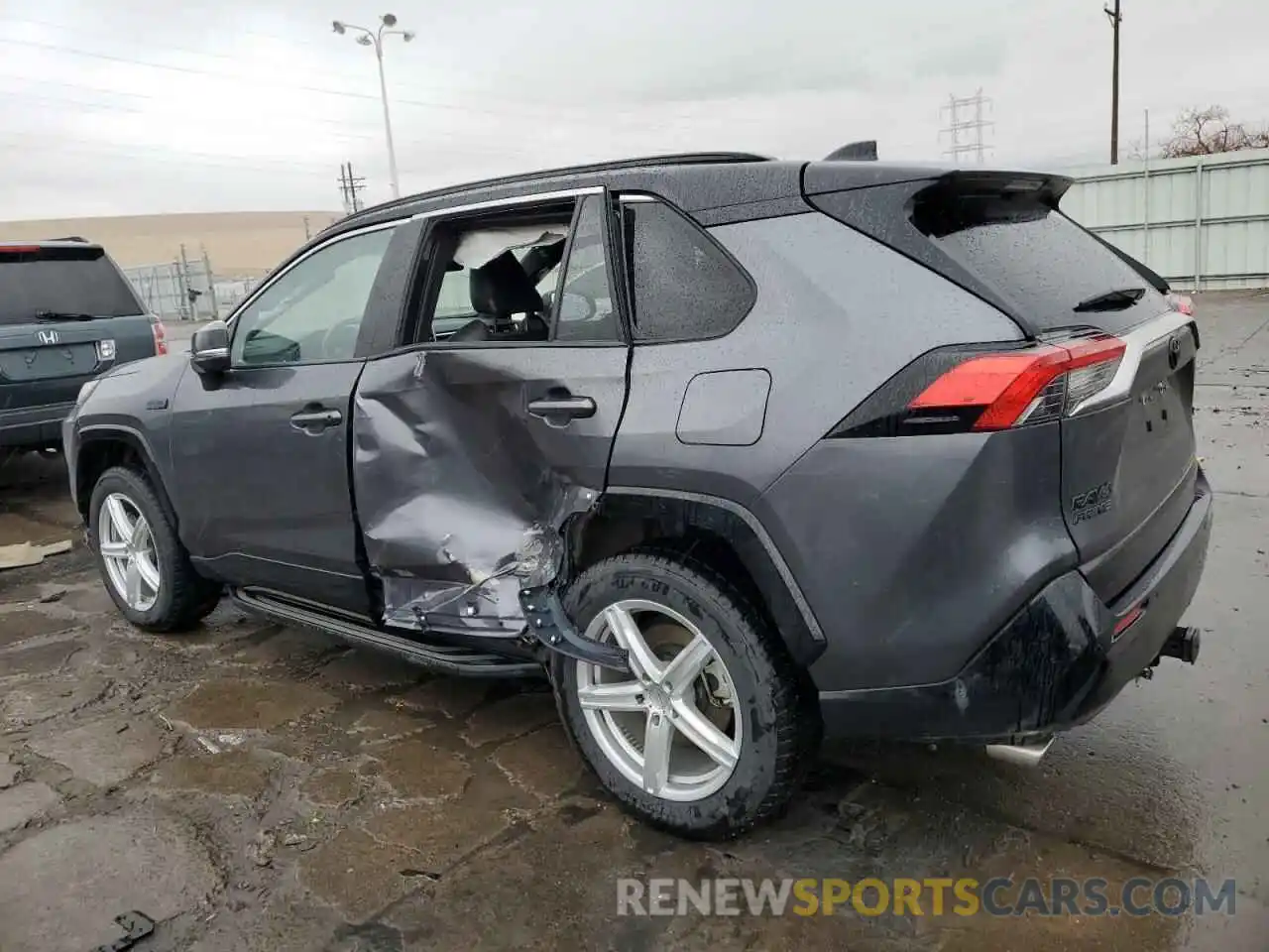 2 Photograph of a damaged car JTMFB3FVXMD064554 TOYOTA RAV4 2021