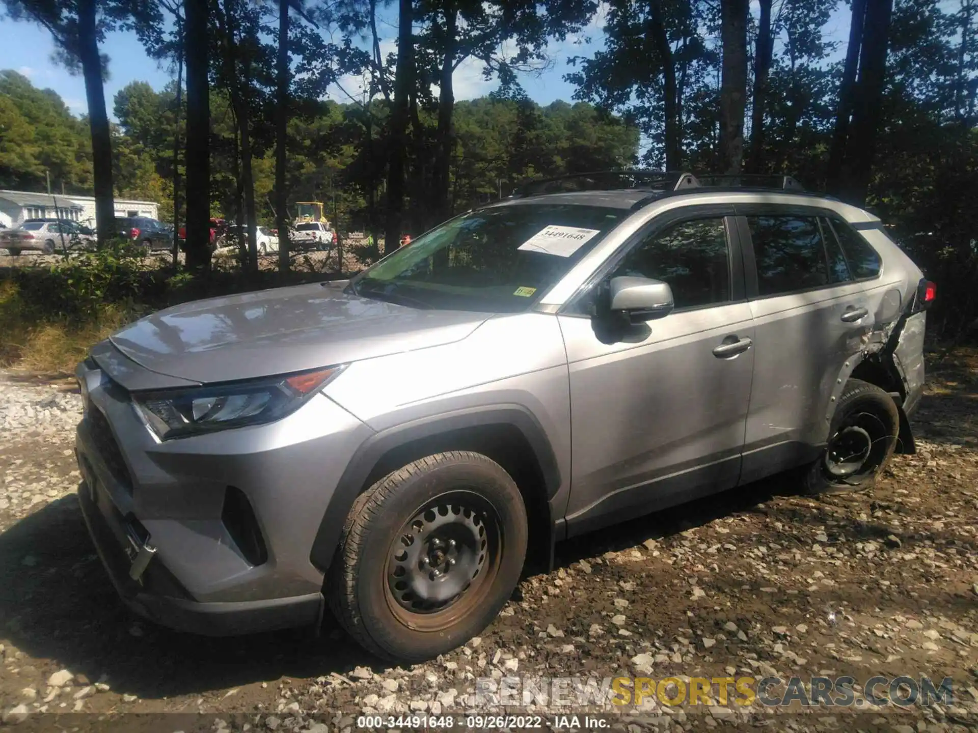 2 Photograph of a damaged car JTMG1RFV1MD071631 TOYOTA RAV4 2021