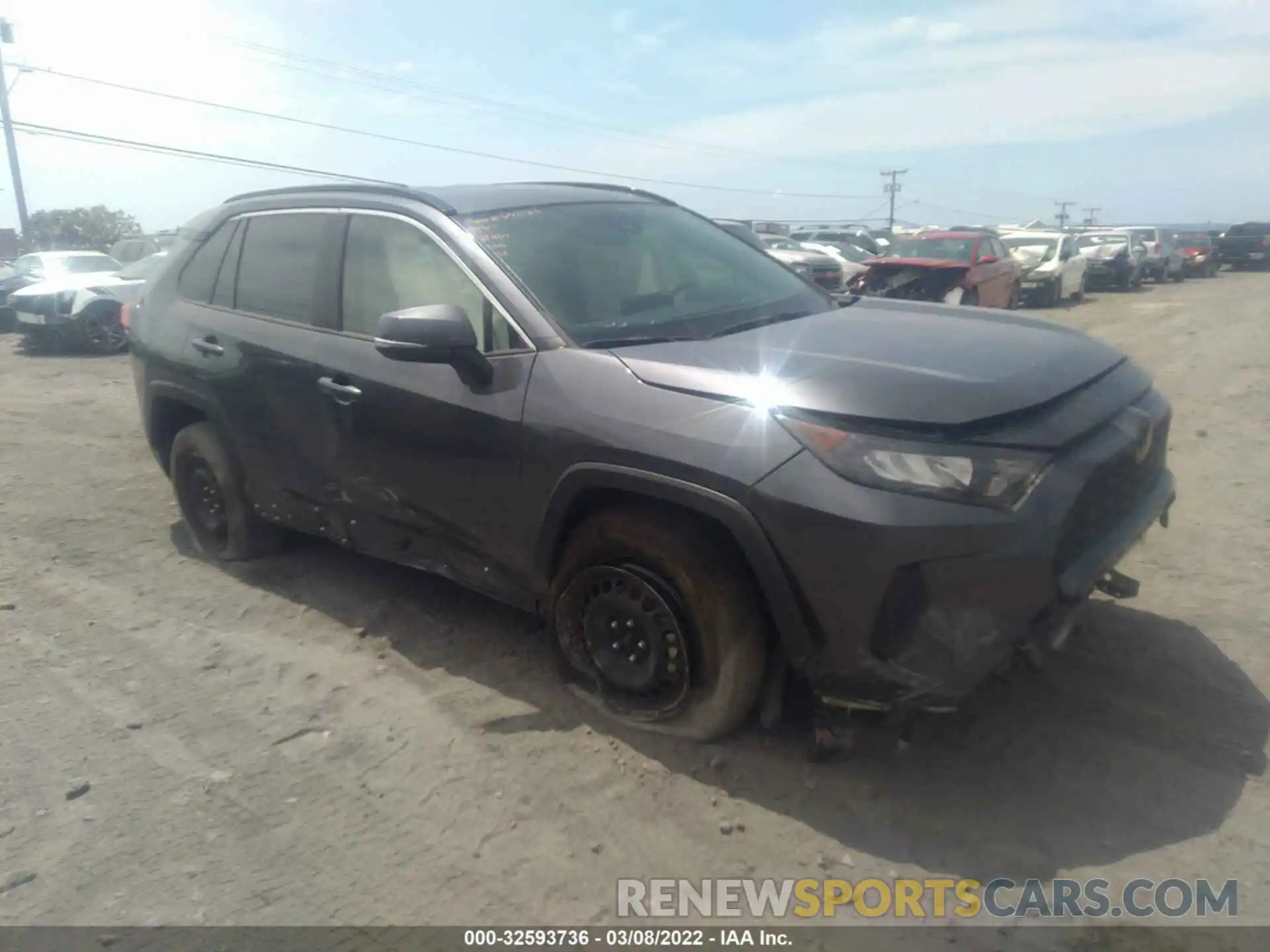 1 Photograph of a damaged car JTMG1RFV1MD080670 TOYOTA RAV4 2021