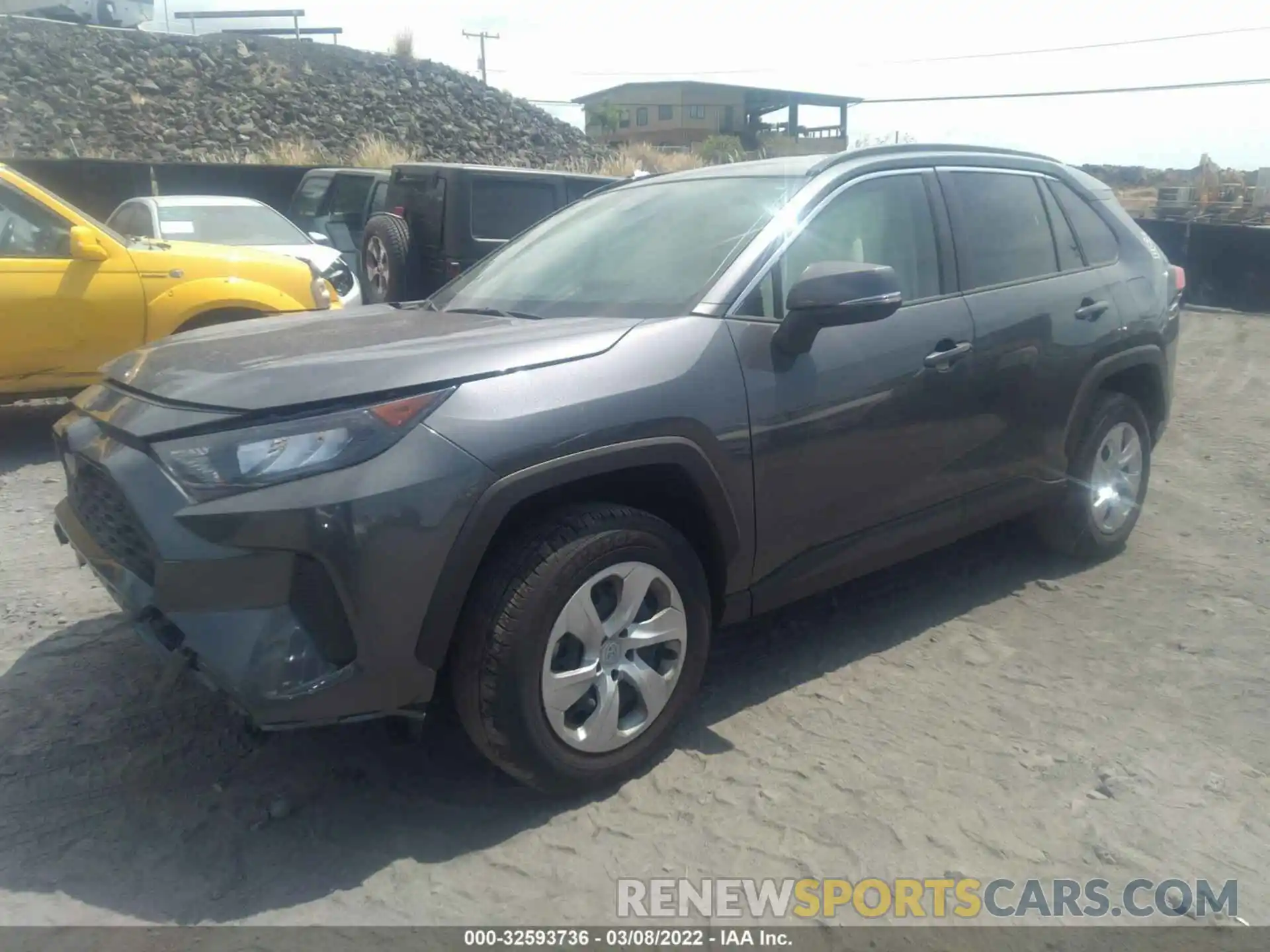 2 Photograph of a damaged car JTMG1RFV1MD080670 TOYOTA RAV4 2021