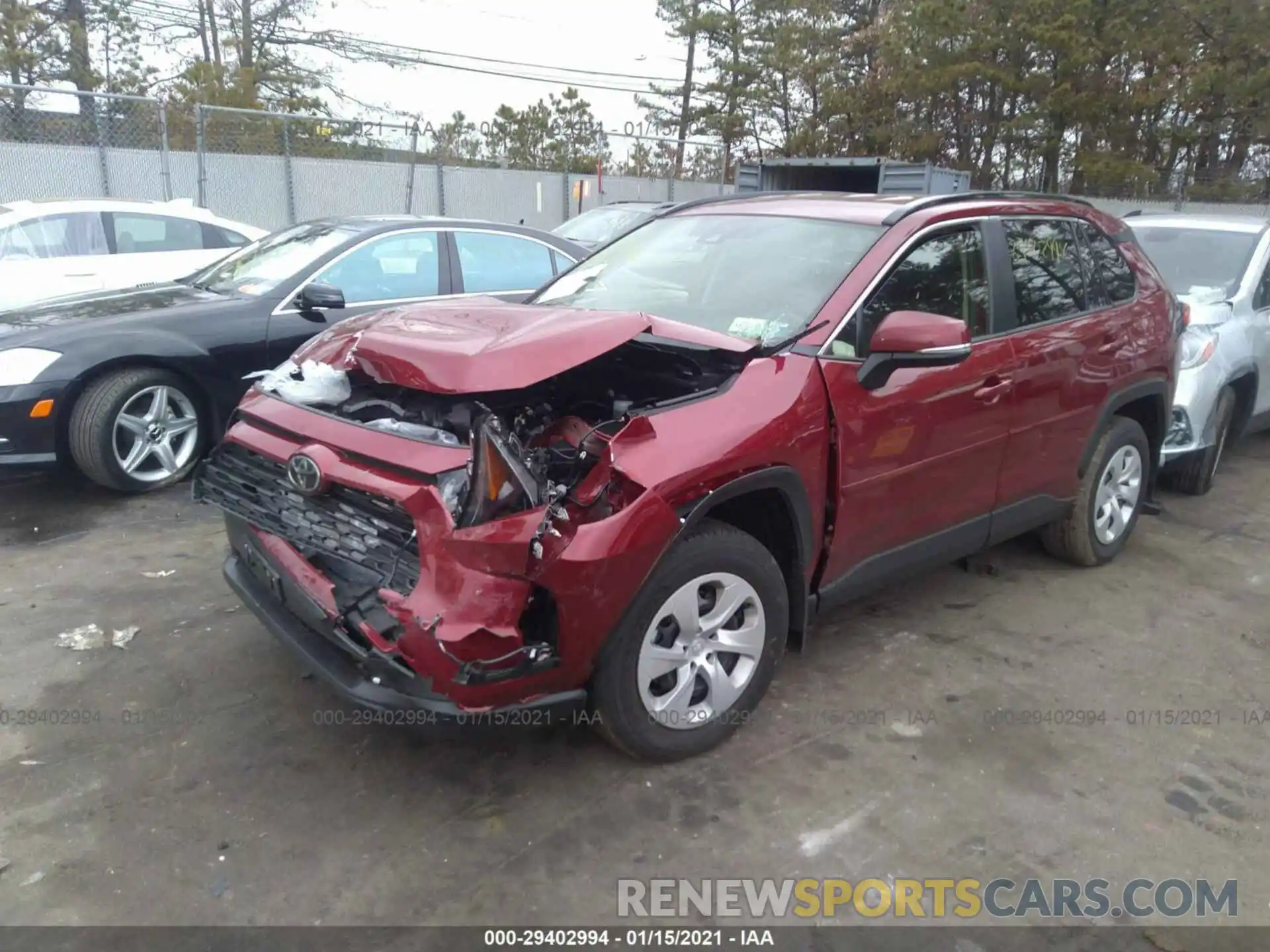 2 Photograph of a damaged car JTMG1RFV4MD071851 TOYOTA RAV4 2021