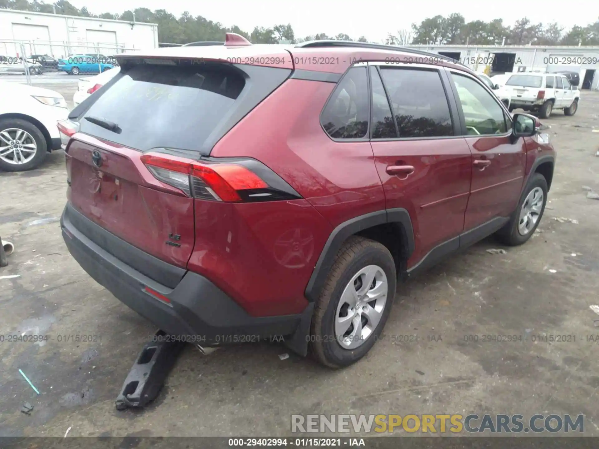 4 Photograph of a damaged car JTMG1RFV4MD071851 TOYOTA RAV4 2021