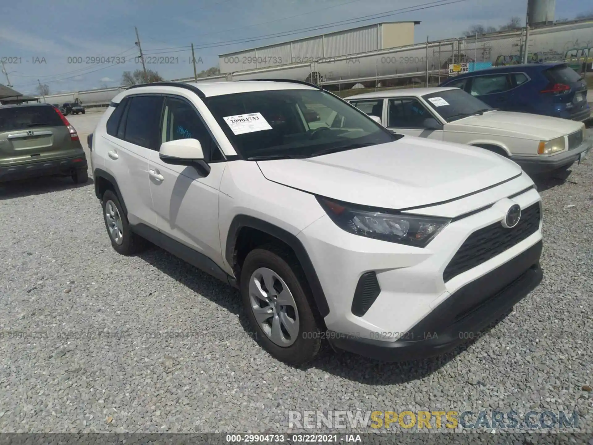 1 Photograph of a damaged car JTMG1RFV4MD531607 TOYOTA RAV4 2021