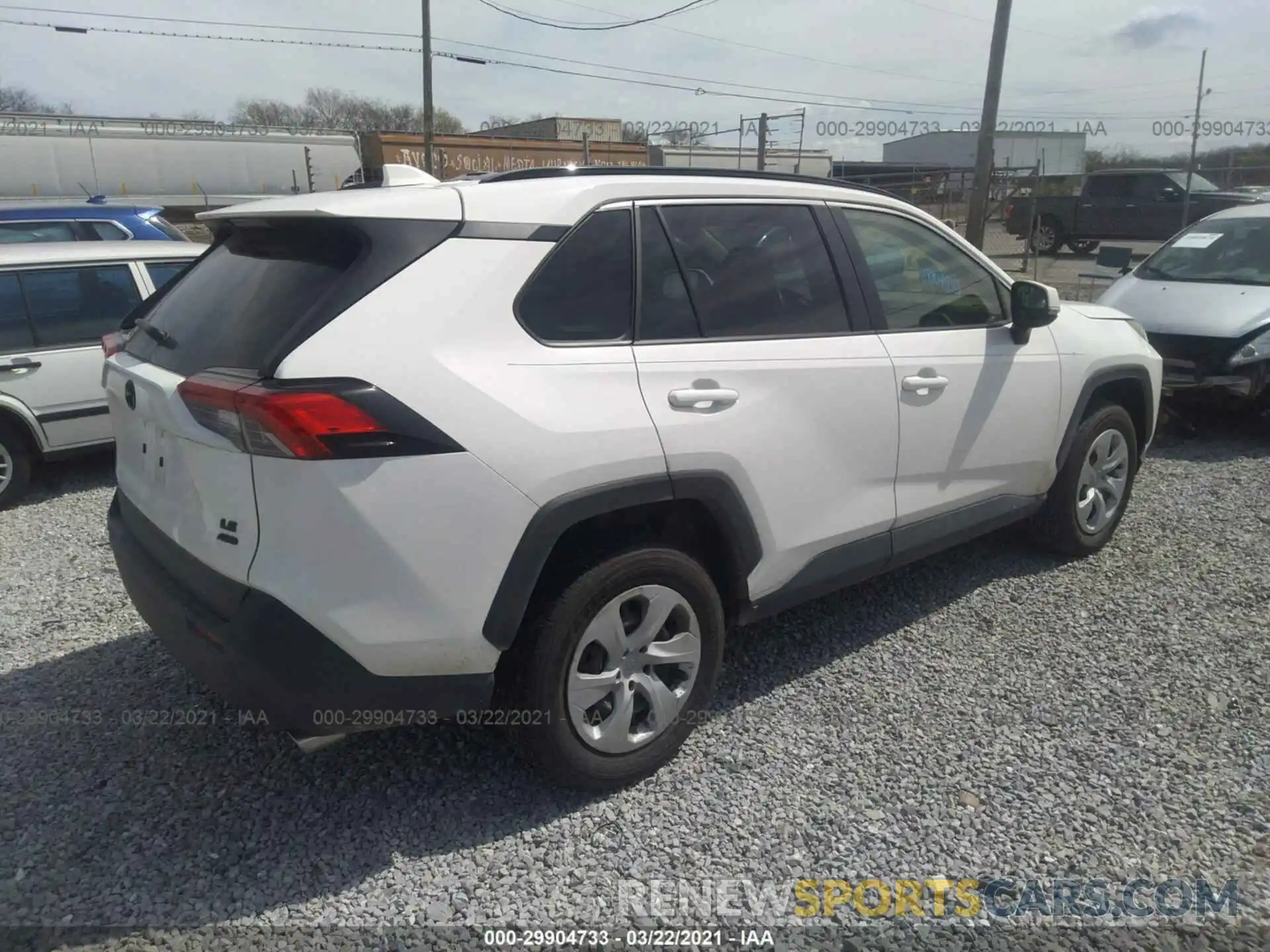 4 Photograph of a damaged car JTMG1RFV4MD531607 TOYOTA RAV4 2021