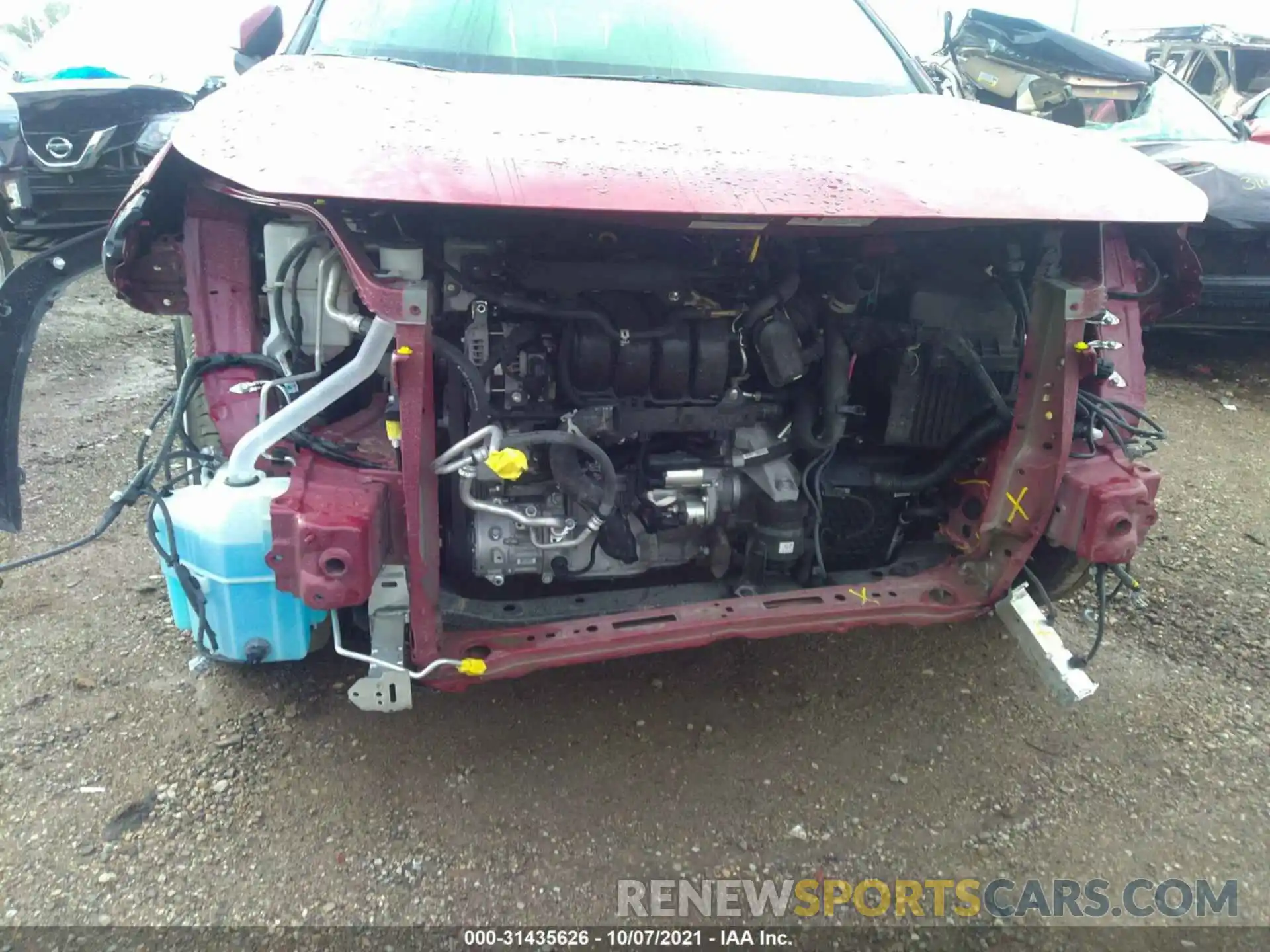 6 Фотография поврежденного автомобиля JTMG1RFV5MD069171 TOYOTA RAV4 2021