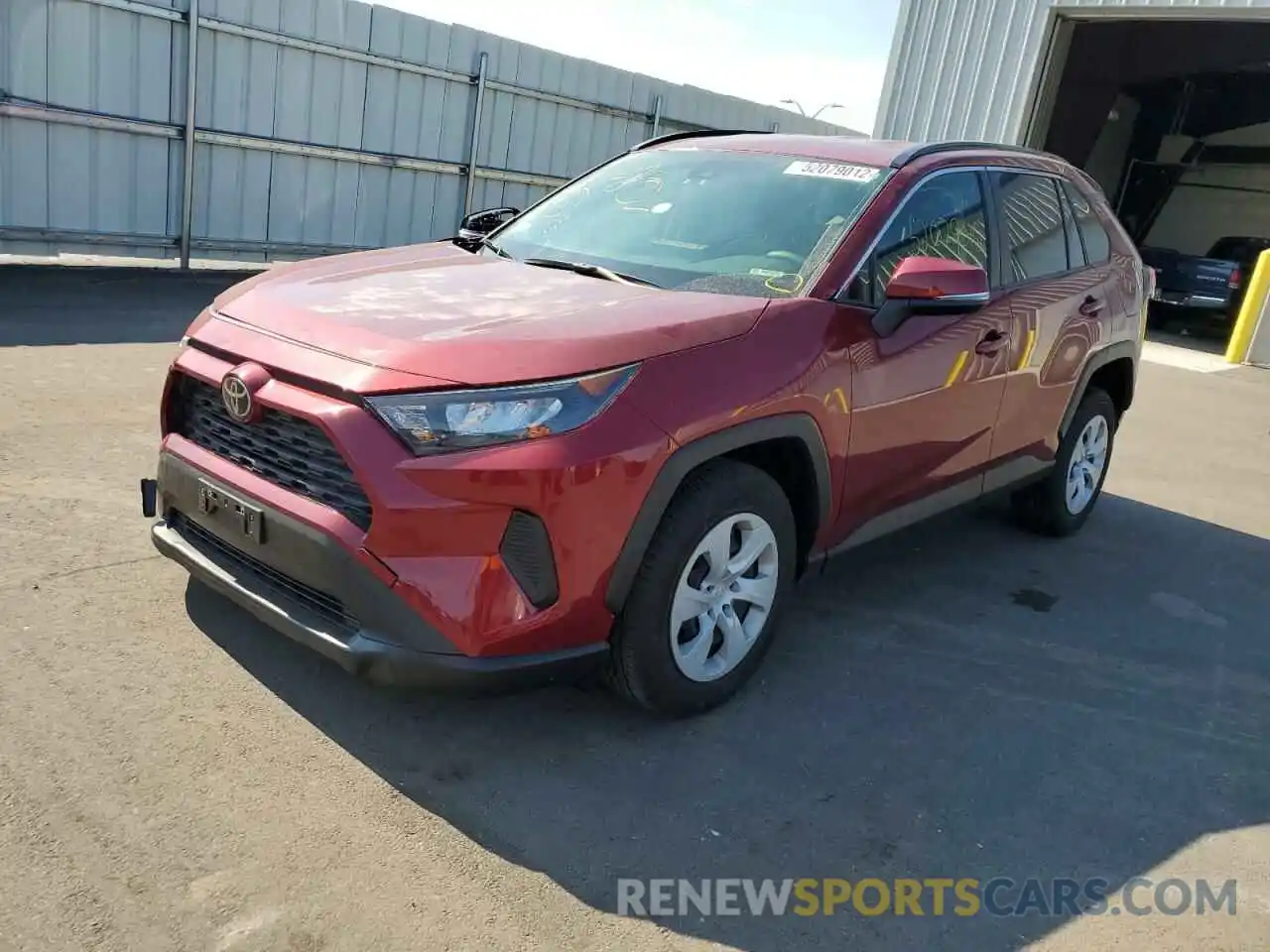 2 Photograph of a damaged car JTMG1RFV5MD074337 TOYOTA RAV4 2021