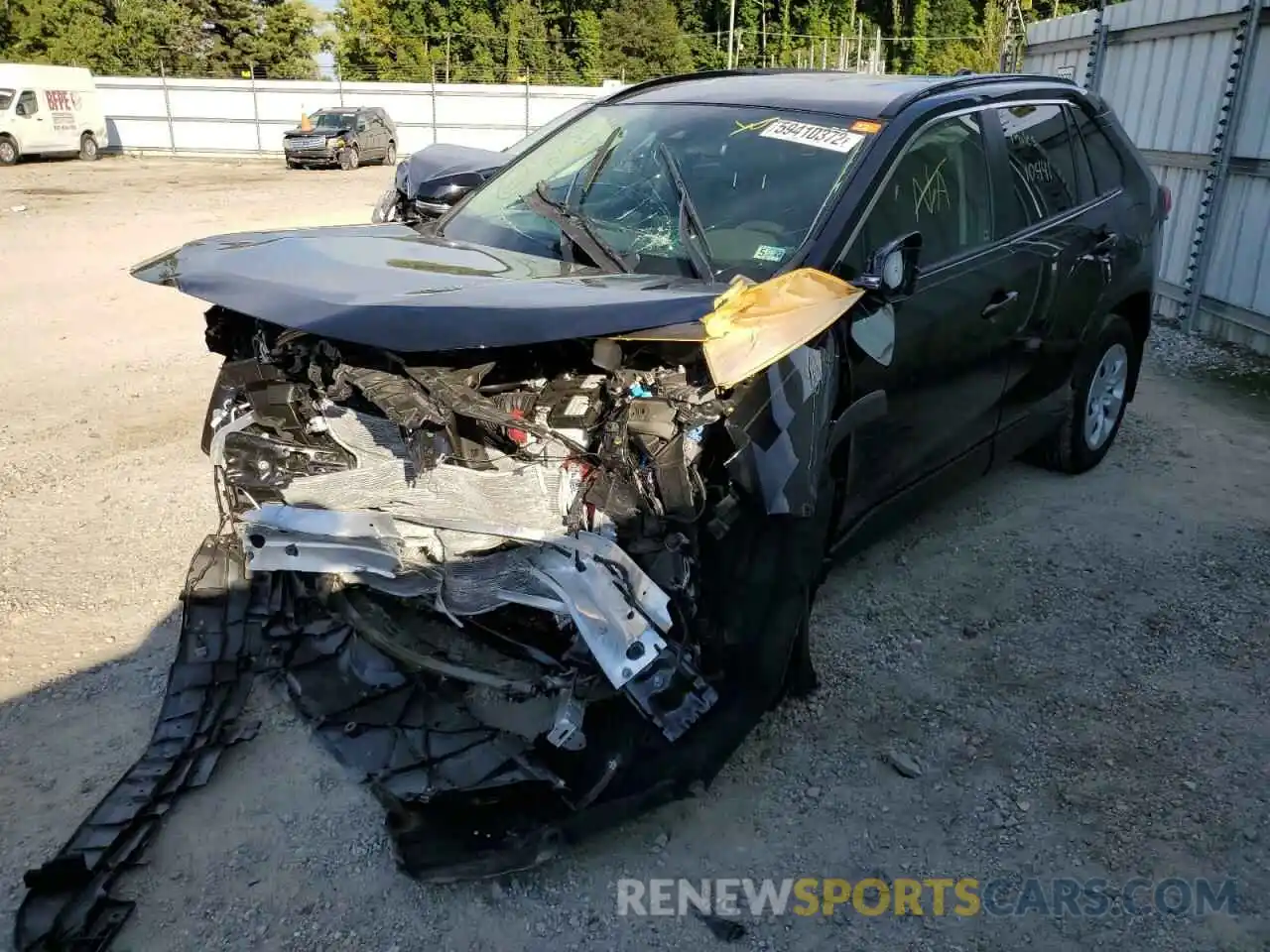 2 Photograph of a damaged car JTMG1RFV6MD069793 TOYOTA RAV4 2021