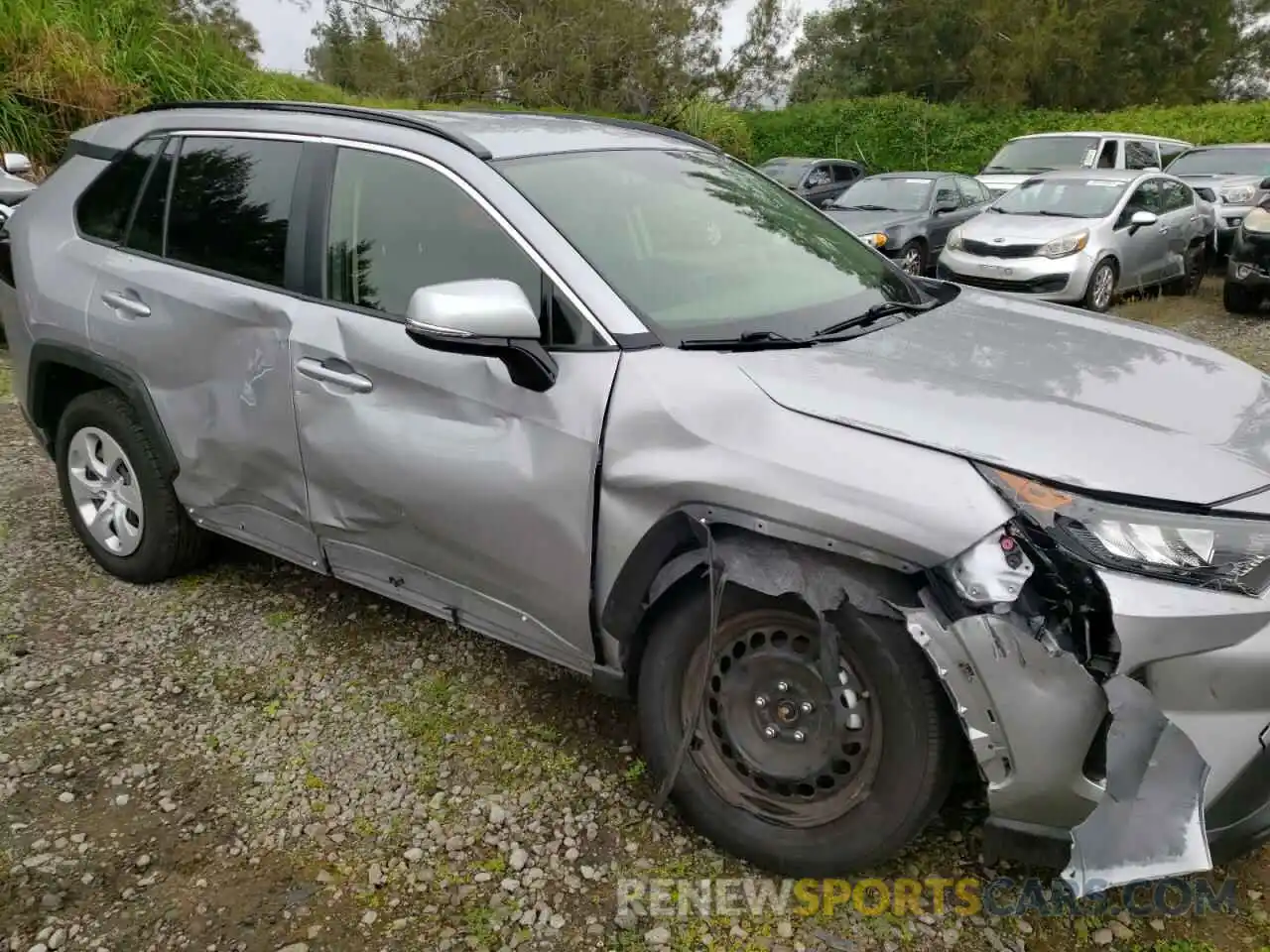 9 Photograph of a damaged car JTMG1RFV7MD079393 TOYOTA RAV4 2021