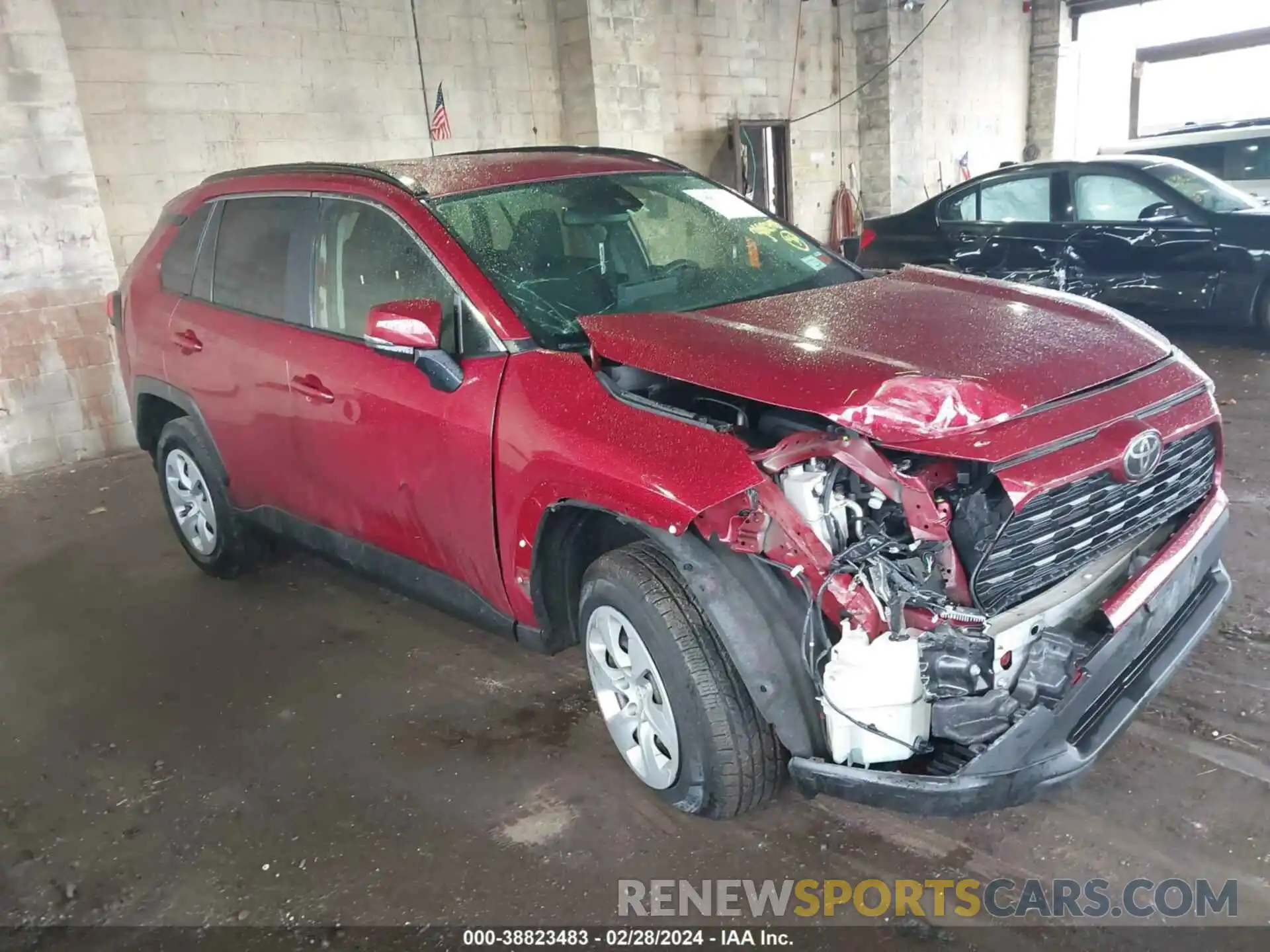 1 Photograph of a damaged car JTMG1RFV8MD531772 TOYOTA RAV4 2021