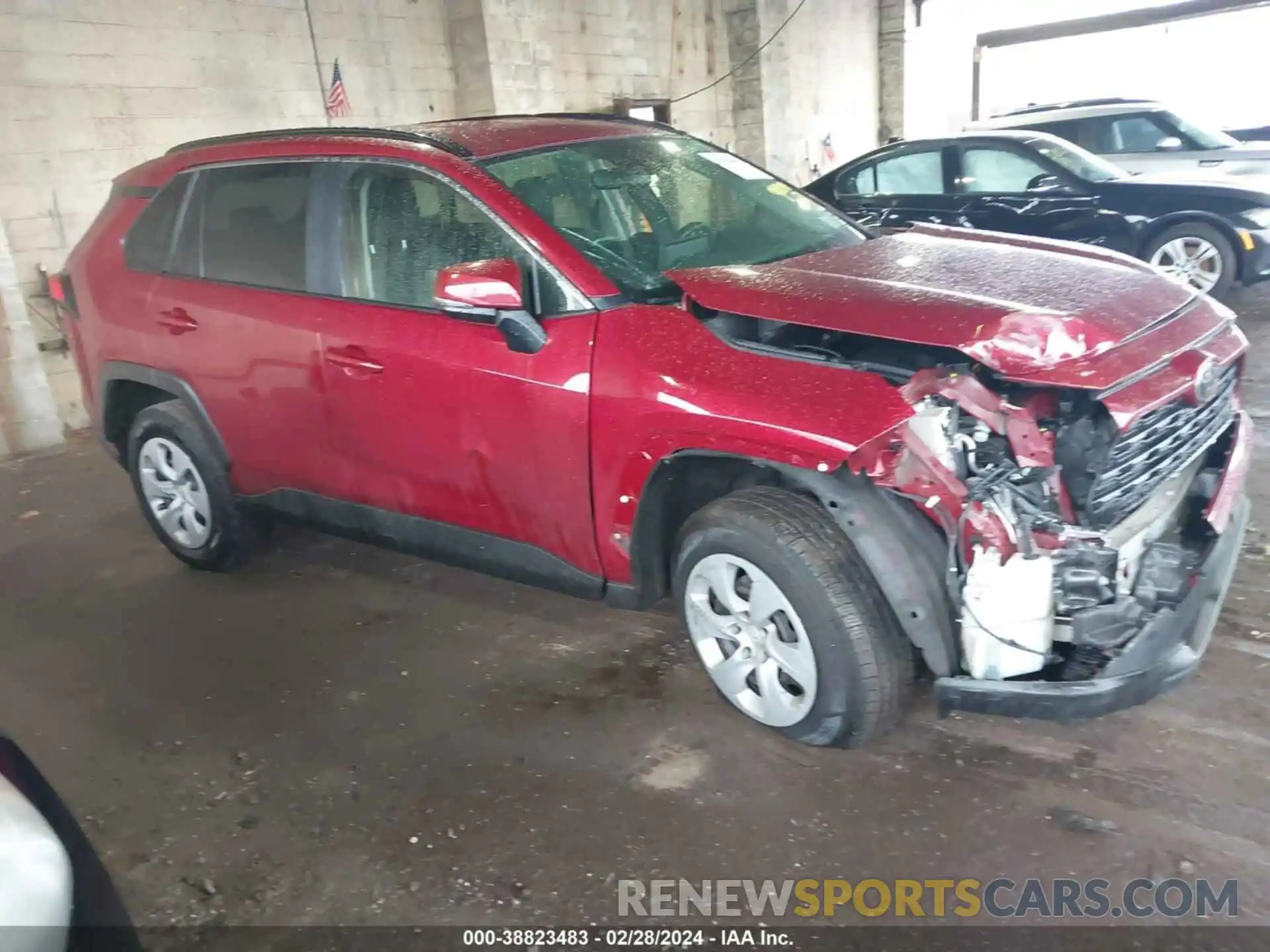 13 Photograph of a damaged car JTMG1RFV8MD531772 TOYOTA RAV4 2021