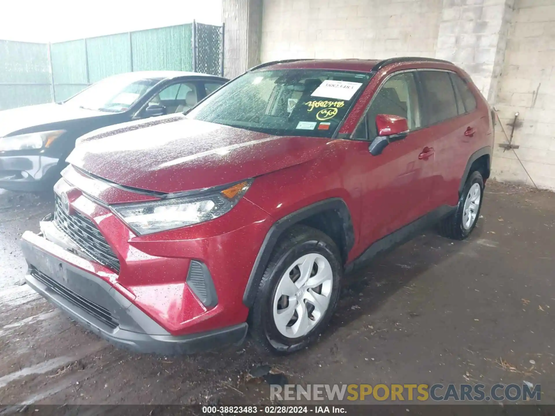 2 Photograph of a damaged car JTMG1RFV8MD531772 TOYOTA RAV4 2021