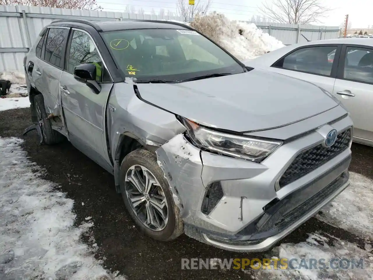 1 Photograph of a damaged car JTMGB3FV5MD010762 TOYOTA RAV4 2021