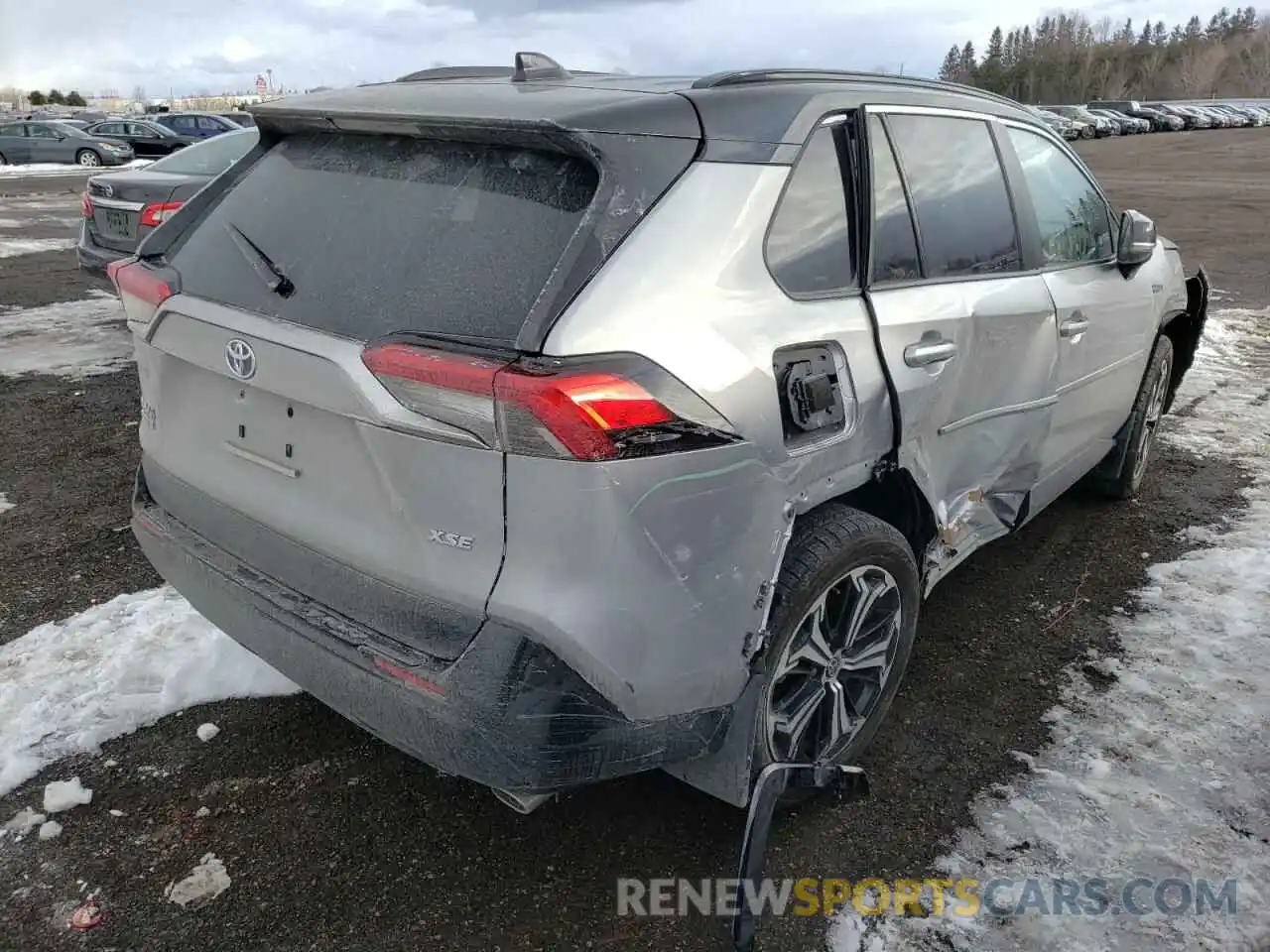 4 Photograph of a damaged car JTMGB3FV5MD010762 TOYOTA RAV4 2021