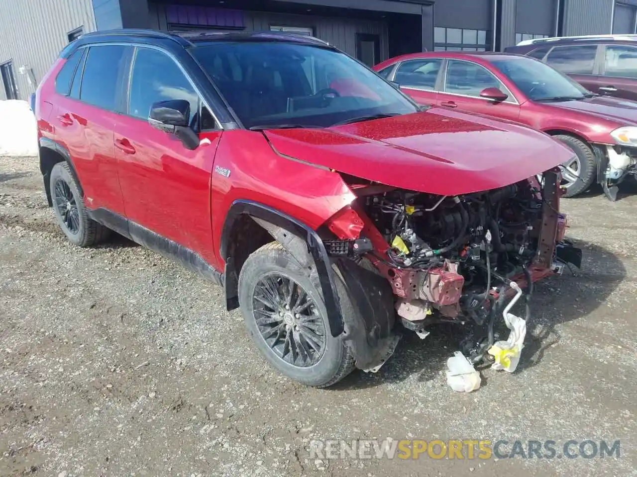 1 Photograph of a damaged car JTMGB3FV5MD048704 TOYOTA RAV4 2021