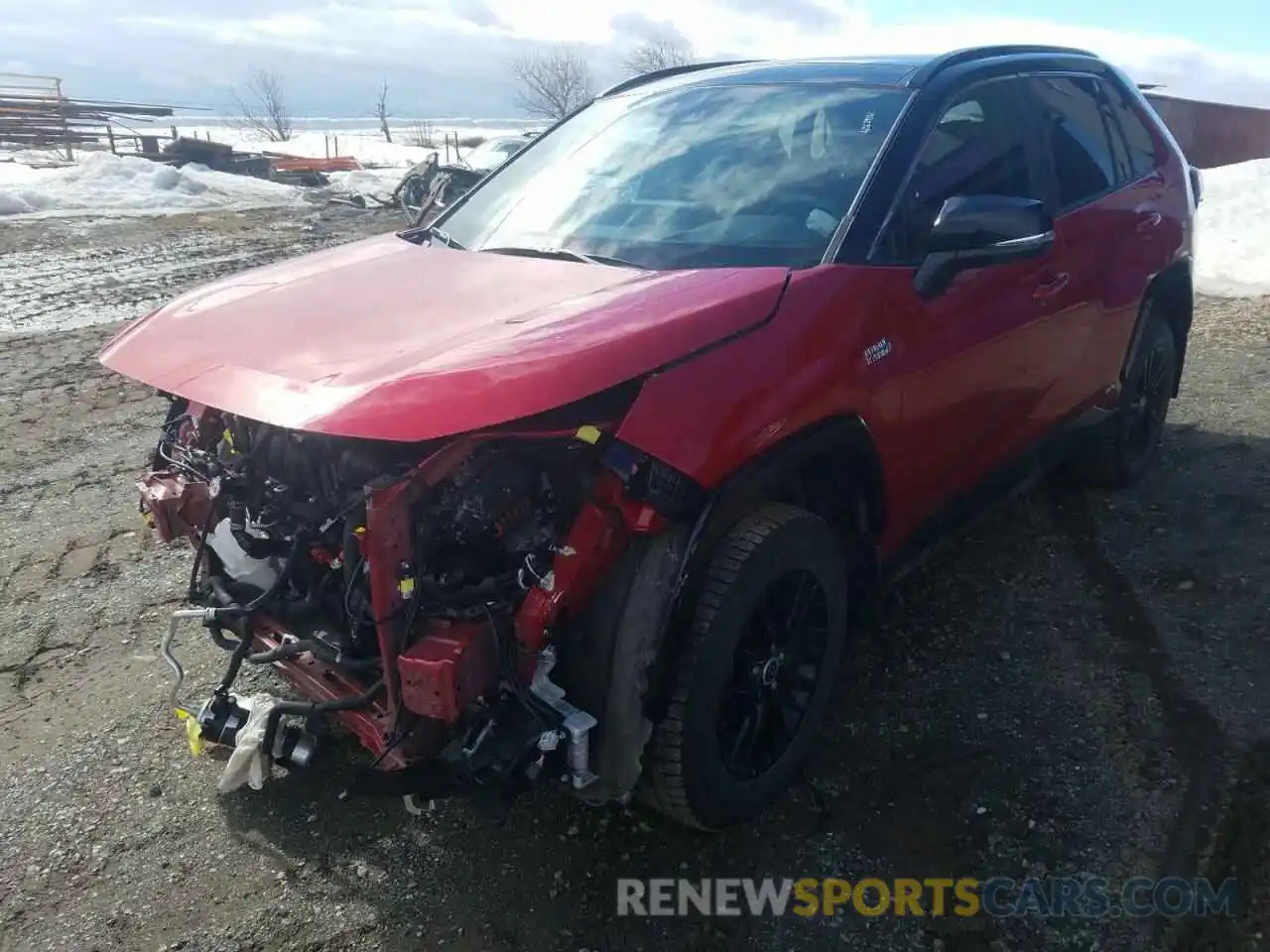 2 Photograph of a damaged car JTMGB3FV5MD048704 TOYOTA RAV4 2021