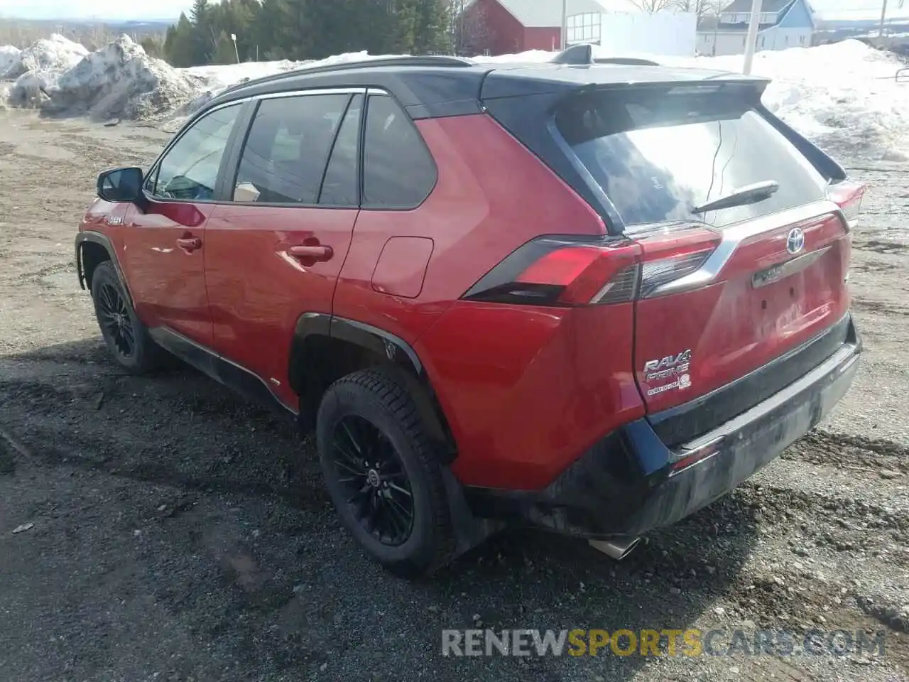 3 Photograph of a damaged car JTMGB3FV5MD048704 TOYOTA RAV4 2021