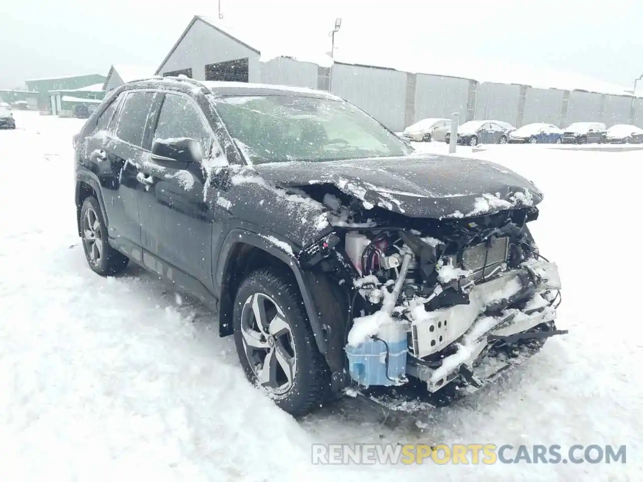 1 Photograph of a damaged car JTMGB3FV7MD025604 TOYOTA RAV4 2021