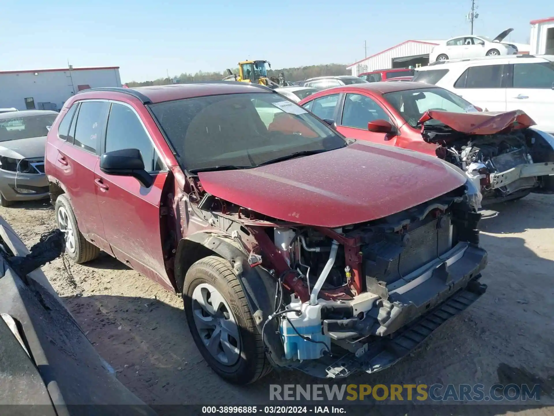 1 Photograph of a damaged car JTMH1RFV0MD067445 TOYOTA RAV4 2021