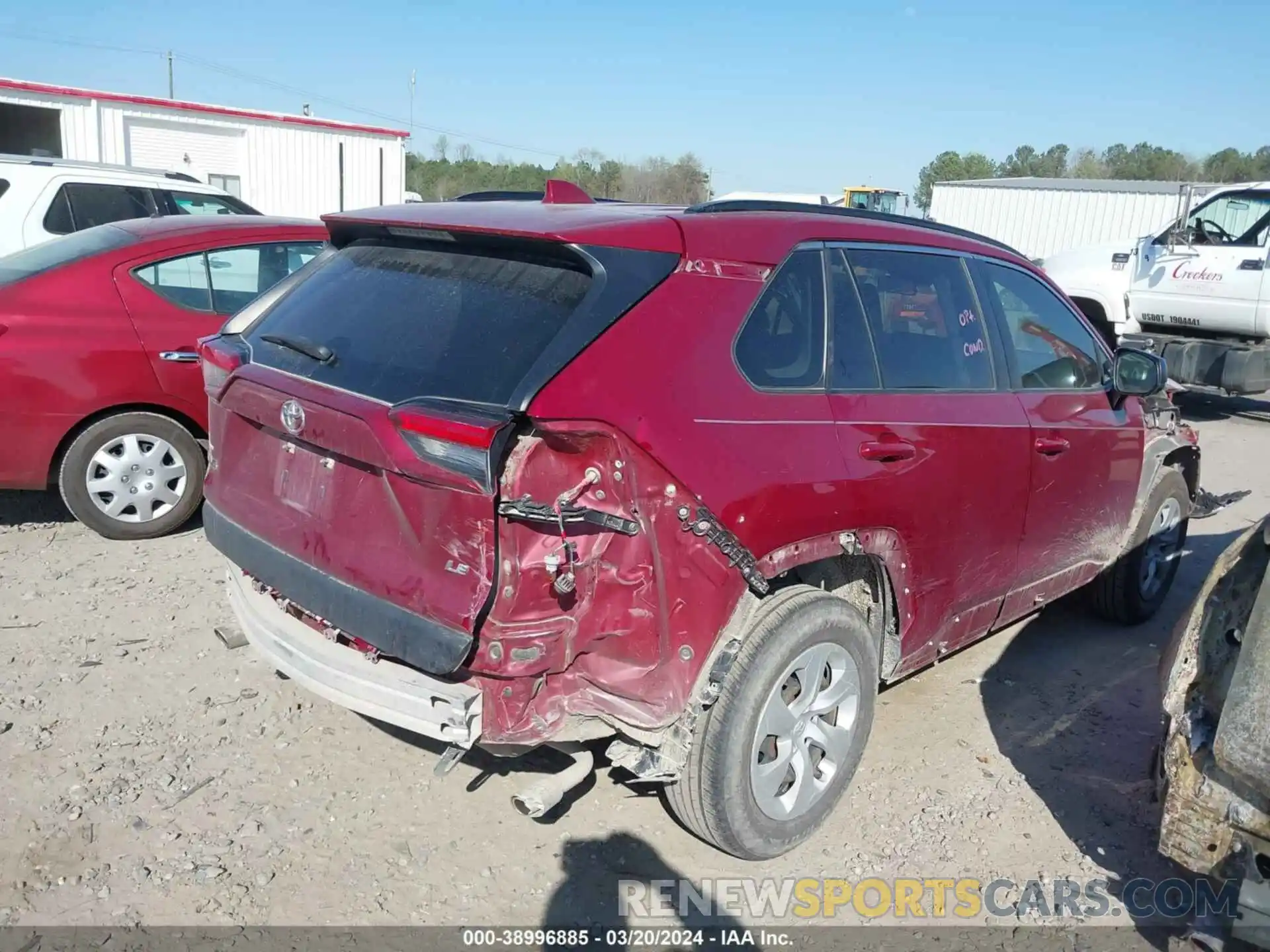 4 Photograph of a damaged car JTMH1RFV0MD067445 TOYOTA RAV4 2021