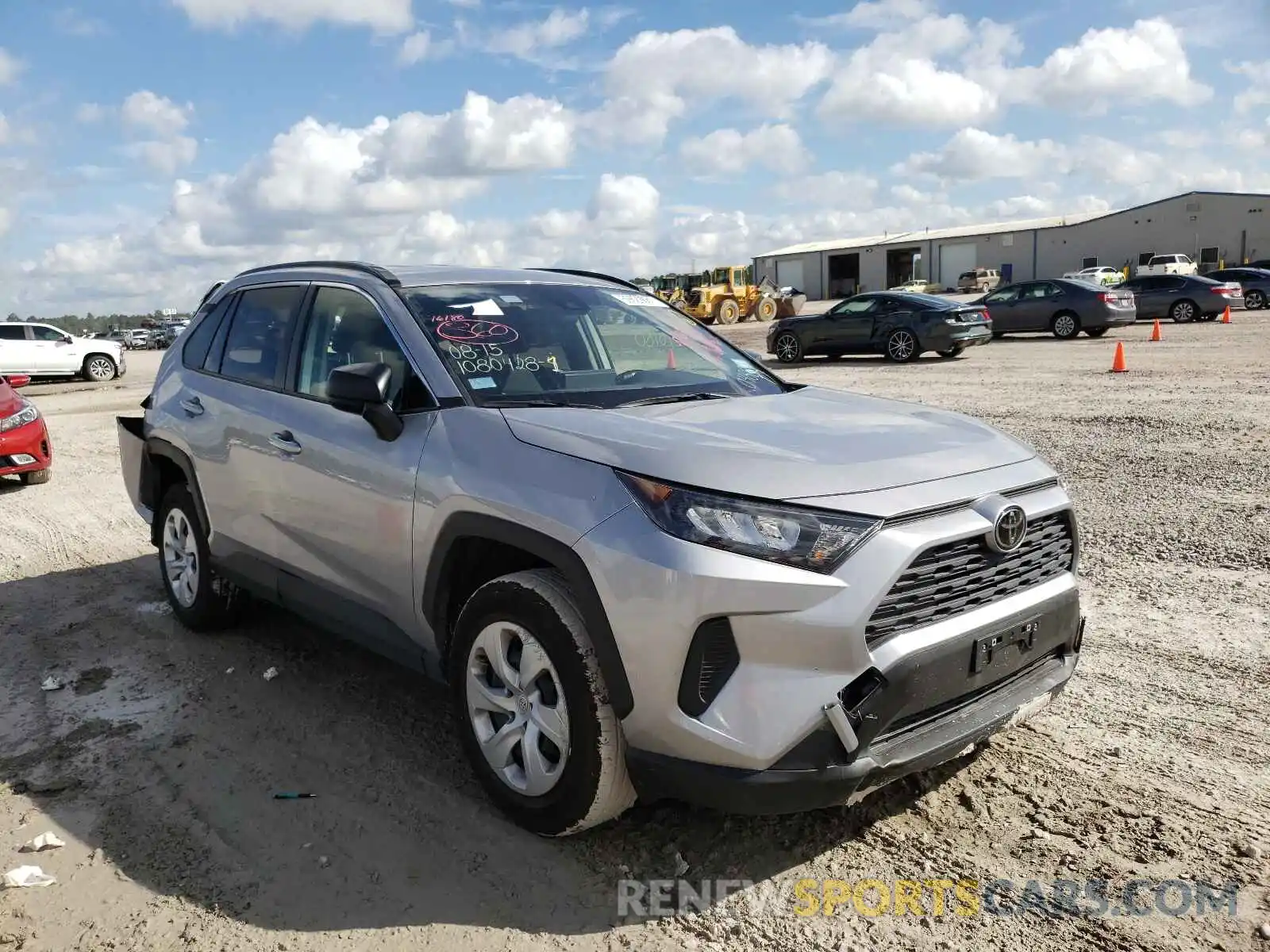 1 Photograph of a damaged car JTMH1RFV0MD070488 TOYOTA RAV4 2021