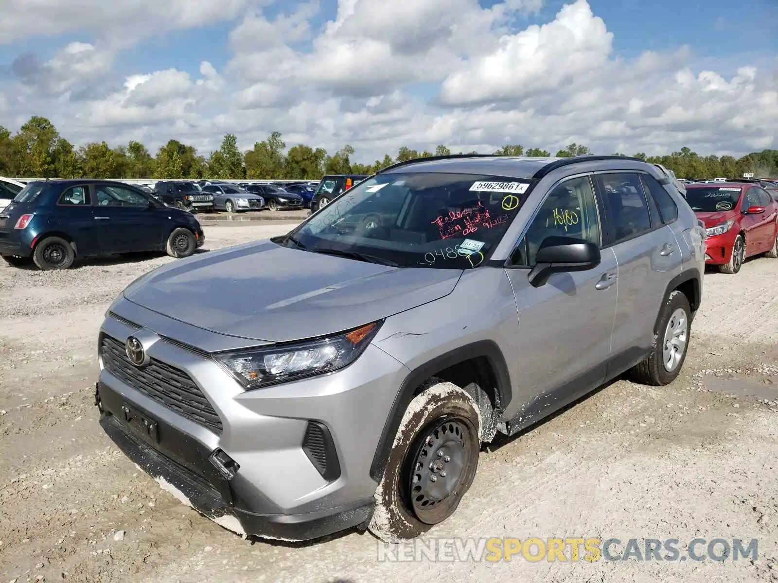 2 Photograph of a damaged car JTMH1RFV0MD070488 TOYOTA RAV4 2021