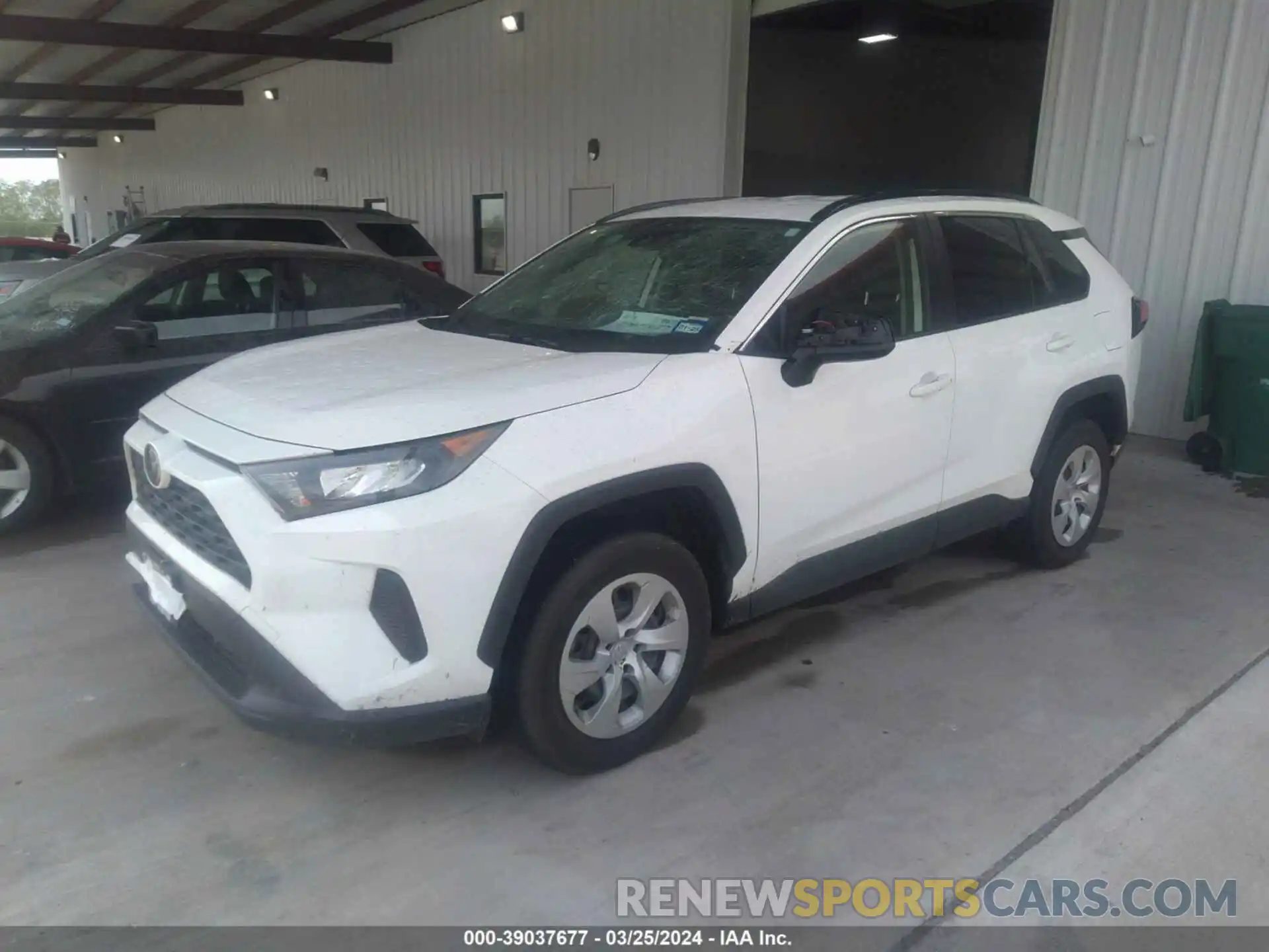 2 Photograph of a damaged car JTMH1RFV0MD523380 TOYOTA RAV4 2021