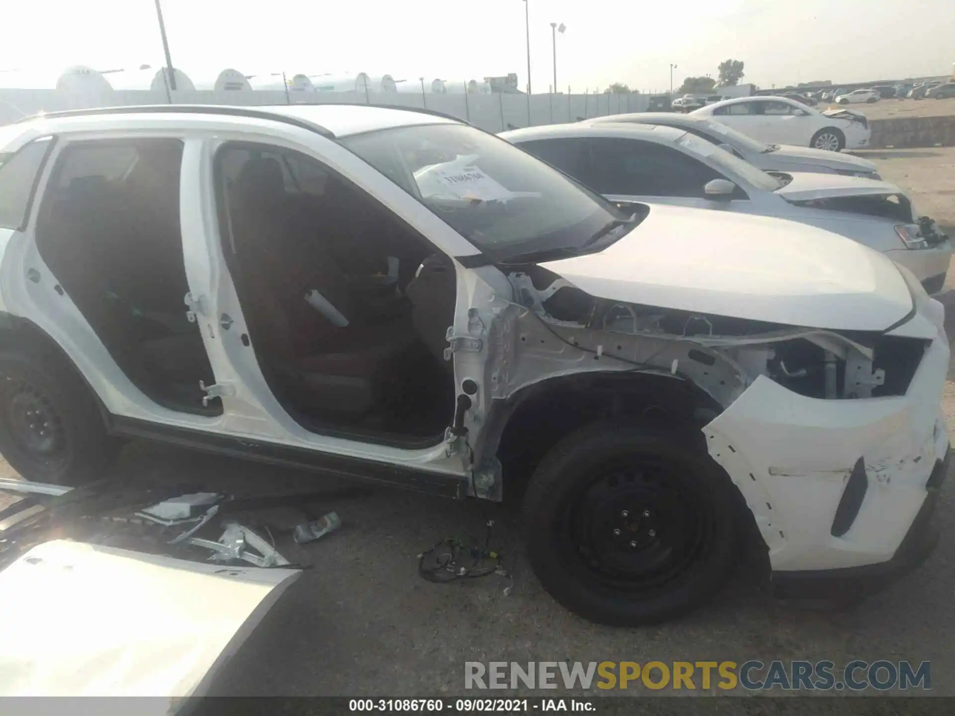 6 Photograph of a damaged car JTMH1RFV1MD069642 TOYOTA RAV4 2021