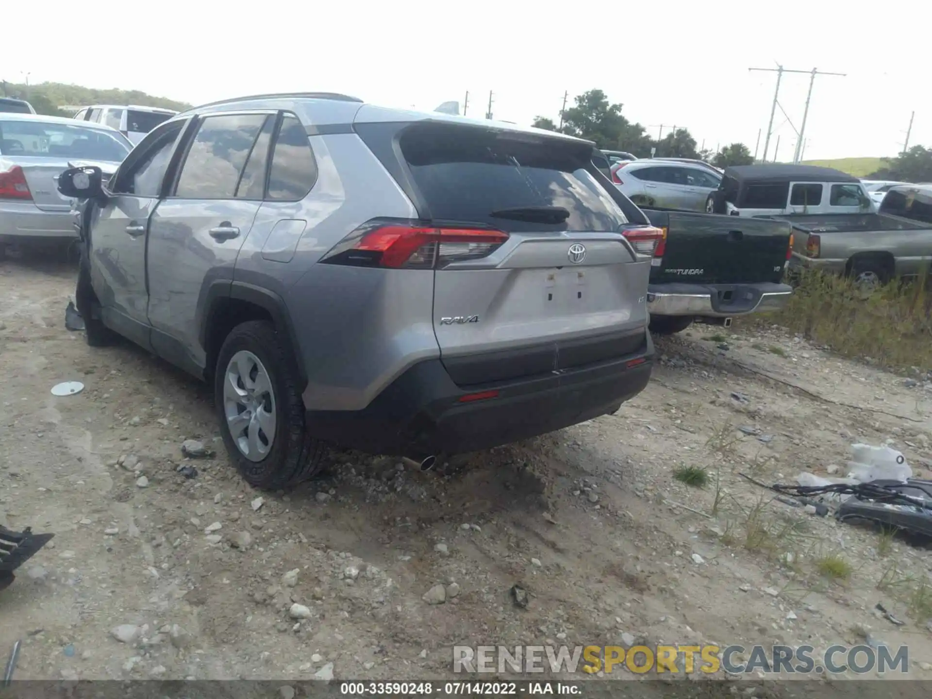 3 Фотография поврежденного автомобиля JTMH1RFV3MD062093 TOYOTA RAV4 2021