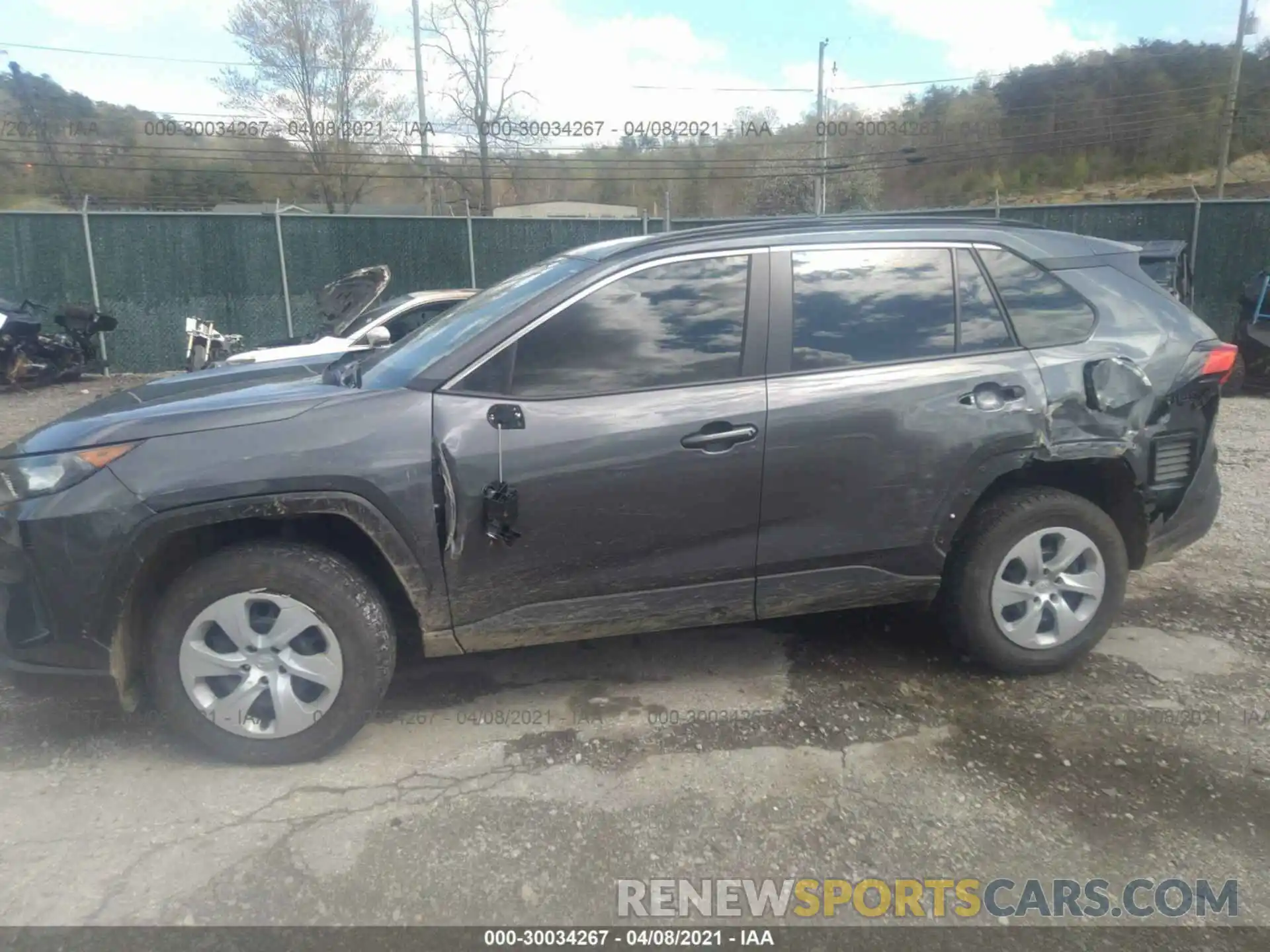 6 Photograph of a damaged car JTMH1RFV3MD522577 TOYOTA RAV4 2021