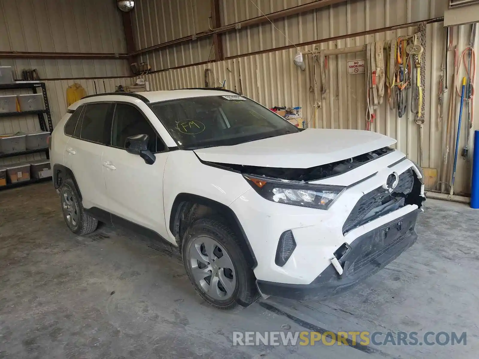 1 Фотография поврежденного автомобиля JTMH1RFV3MD522823 TOYOTA RAV4 2021