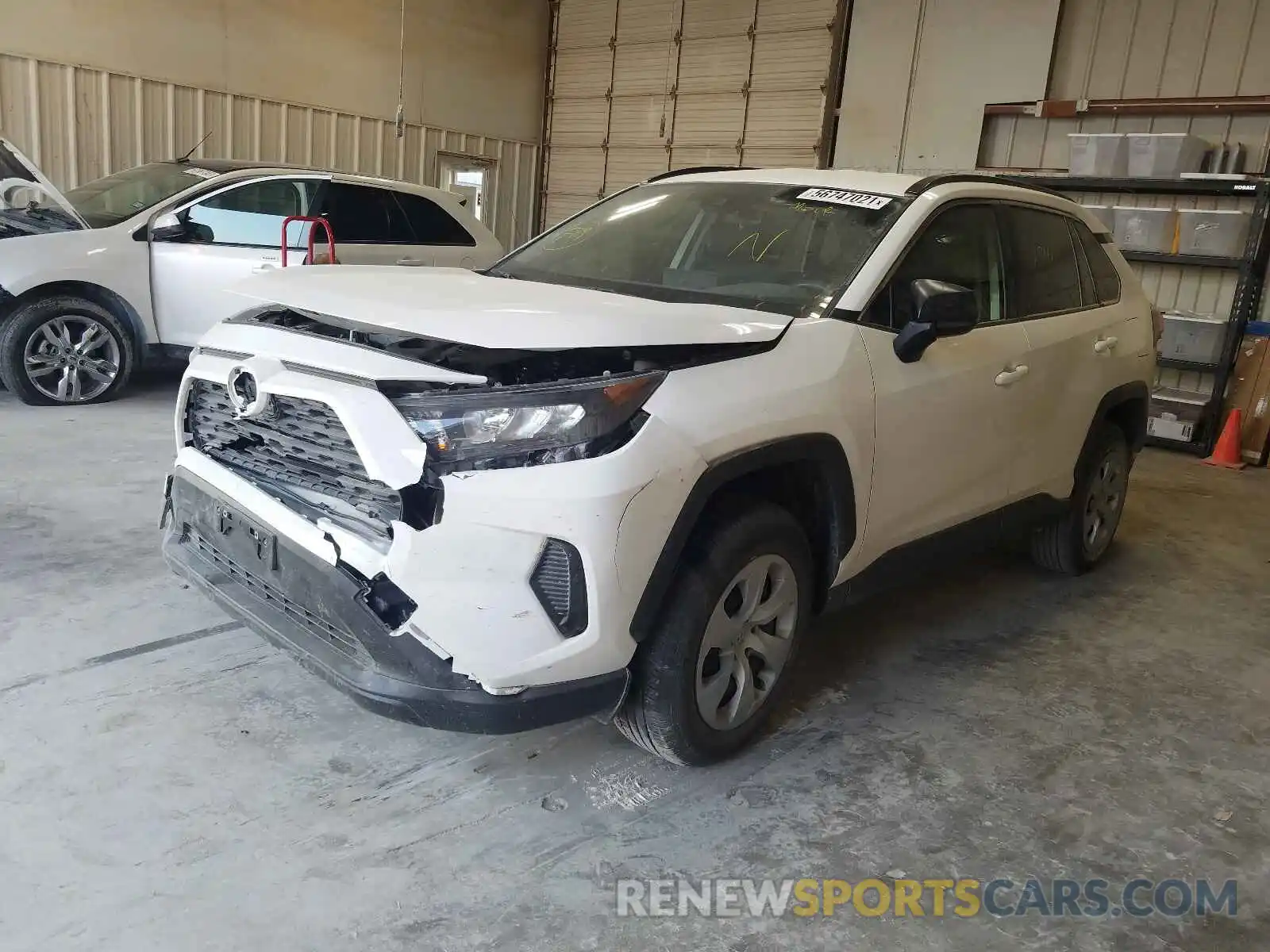 2 Photograph of a damaged car JTMH1RFV3MD522823 TOYOTA RAV4 2021