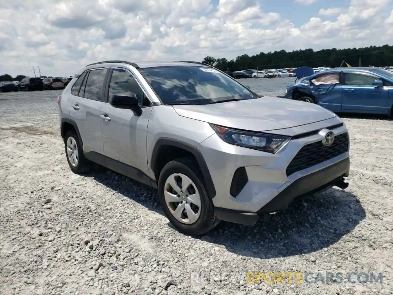 1 Photograph of a damaged car JTMH1RFV4MD061258 TOYOTA RAV4 2021