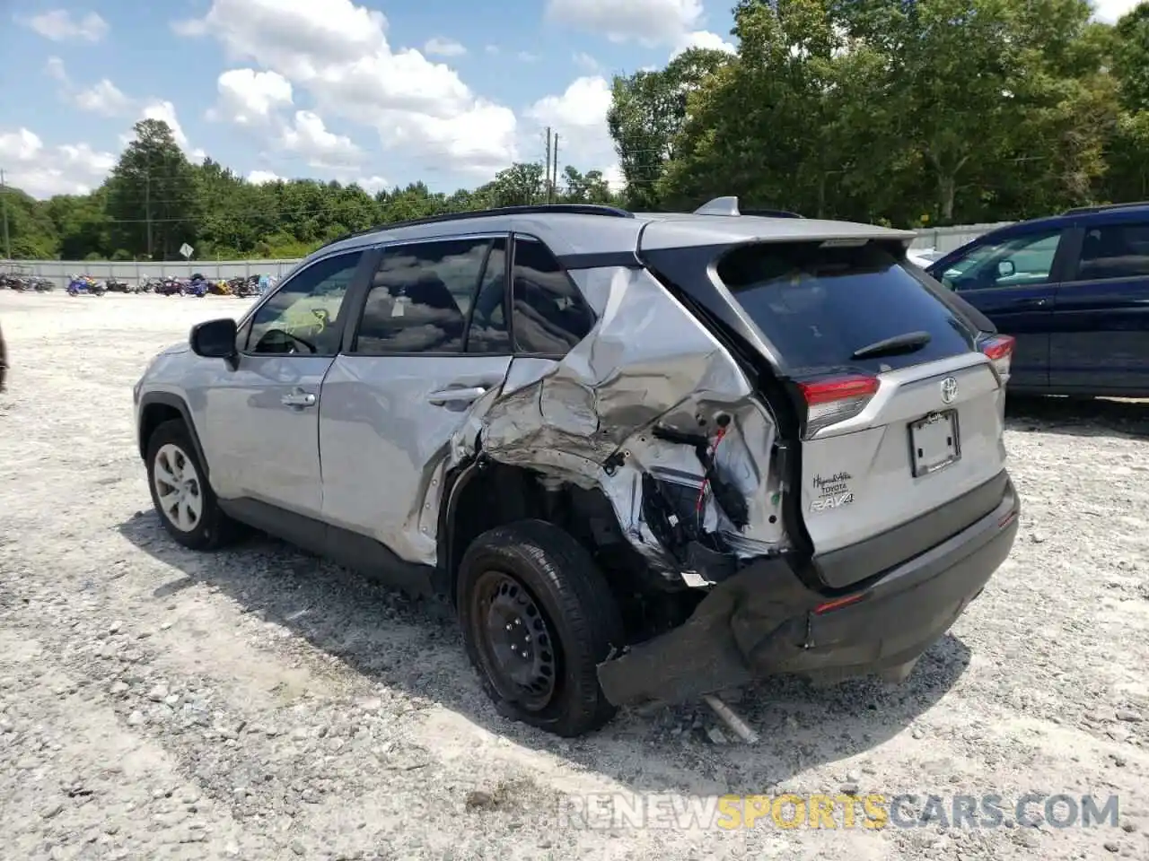 3 Photograph of a damaged car JTMH1RFV4MD061258 TOYOTA RAV4 2021