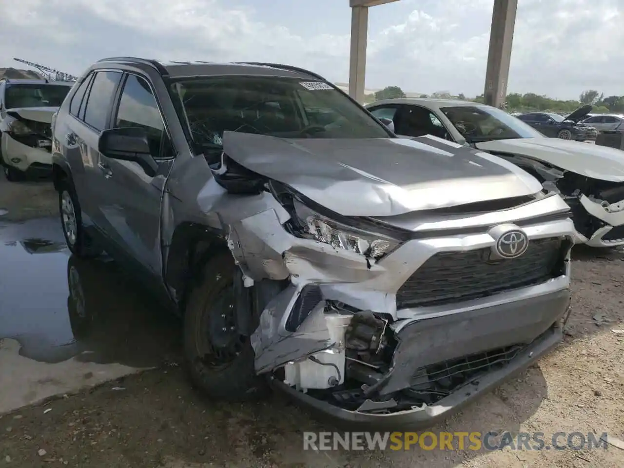 1 Photograph of a damaged car JTMH1RFV4MD061969 TOYOTA RAV4 2021