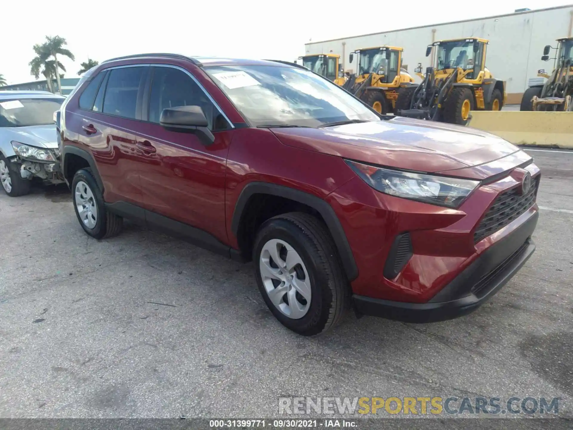 1 Фотография поврежденного автомобиля JTMH1RFV6MD522914 TOYOTA RAV4 2021