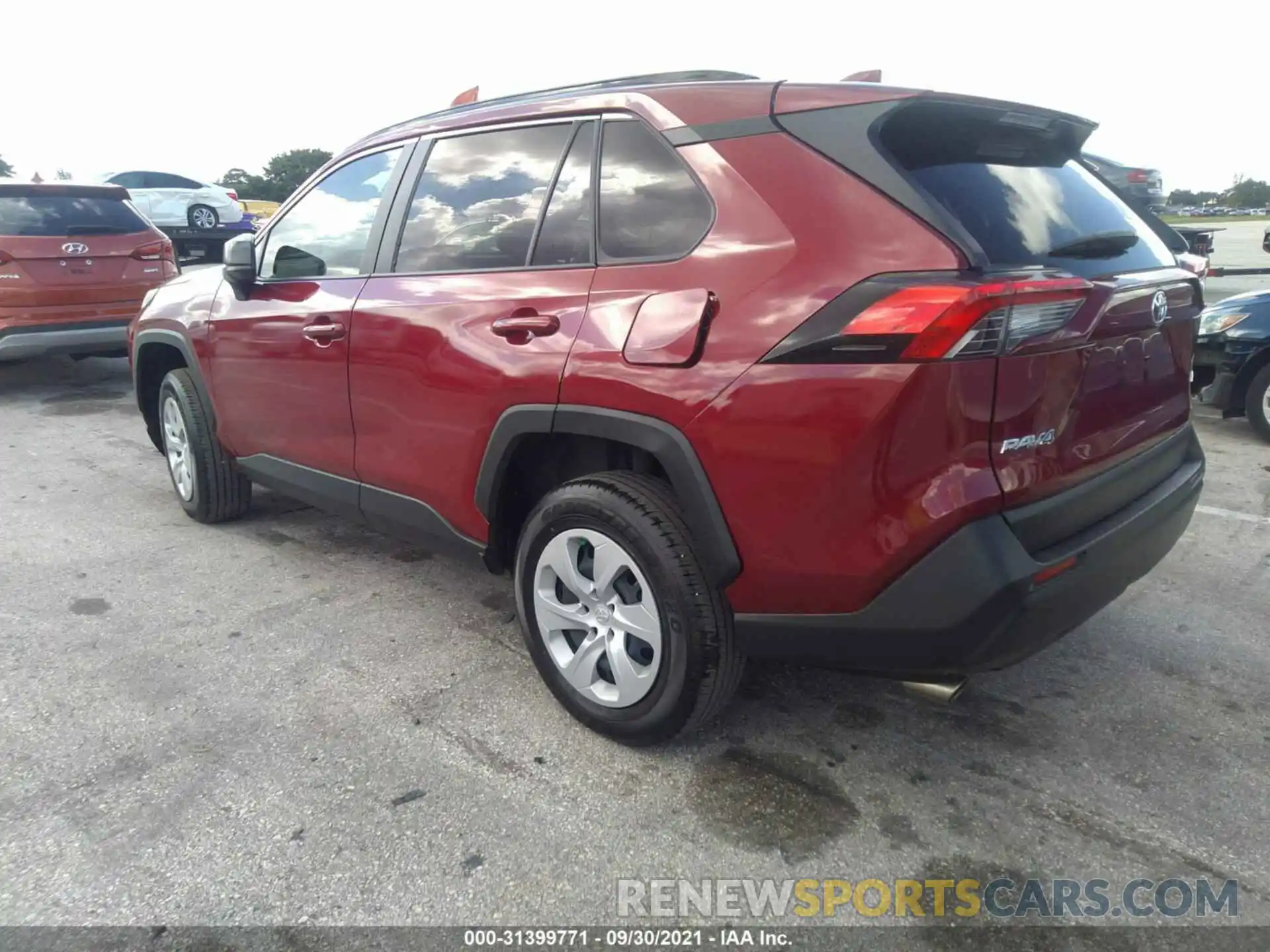 3 Photograph of a damaged car JTMH1RFV6MD522914 TOYOTA RAV4 2021