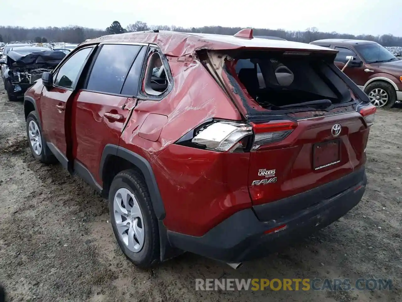 3 Photograph of a damaged car JTMH1RFV7MD066695 TOYOTA RAV4 2021