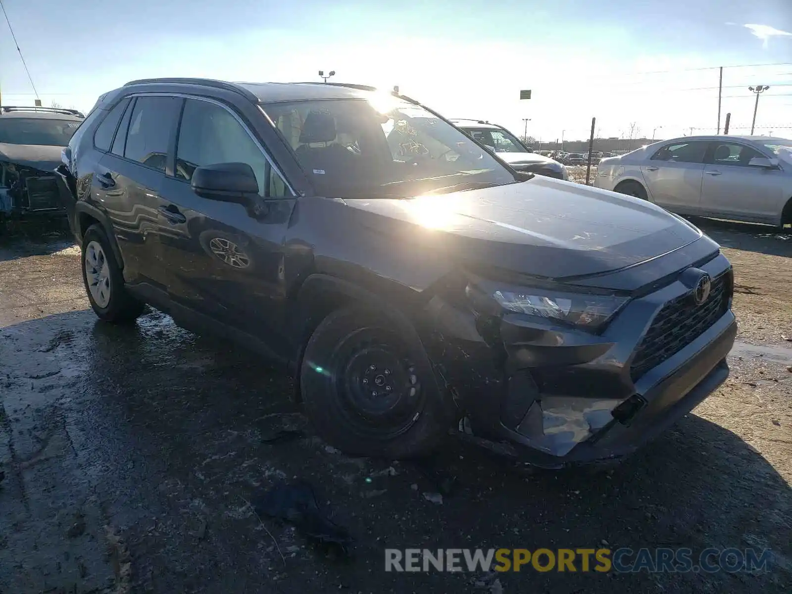 1 Photograph of a damaged car JTMH1RFV9MD062115 TOYOTA RAV4 2021