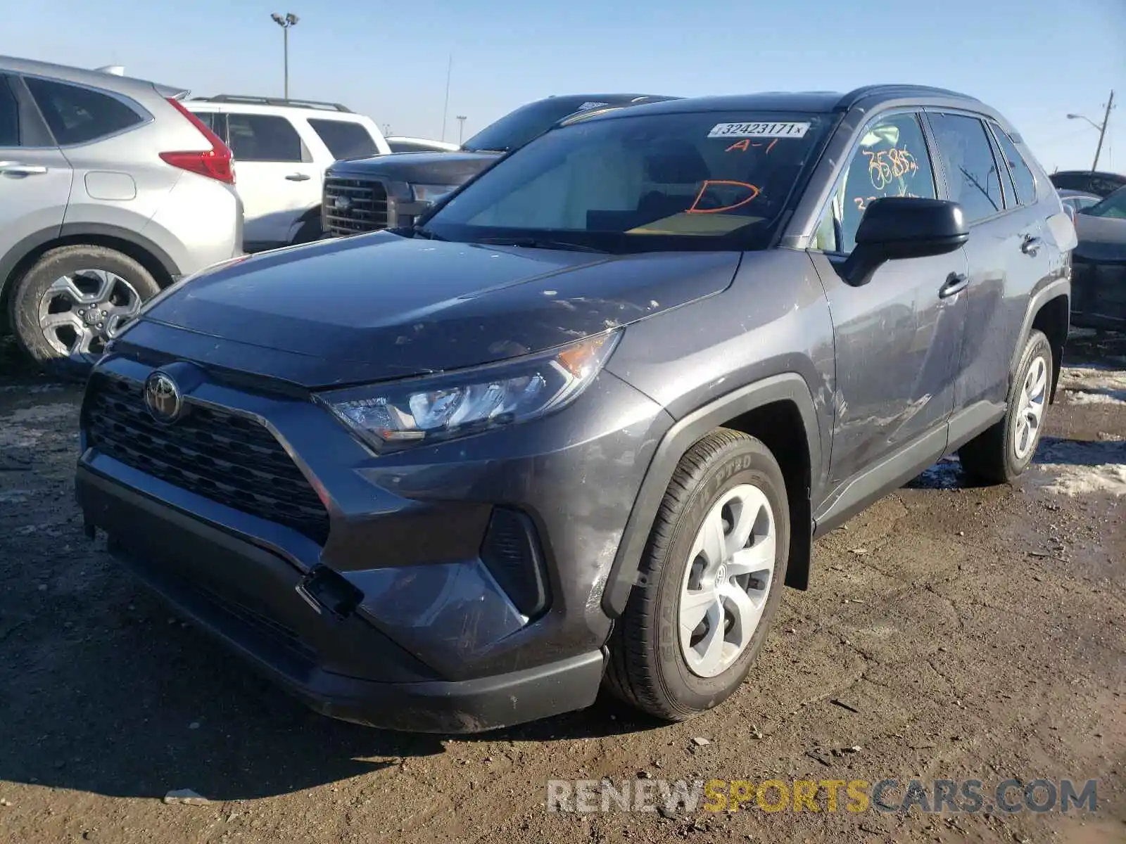 2 Photograph of a damaged car JTMH1RFV9MD062115 TOYOTA RAV4 2021