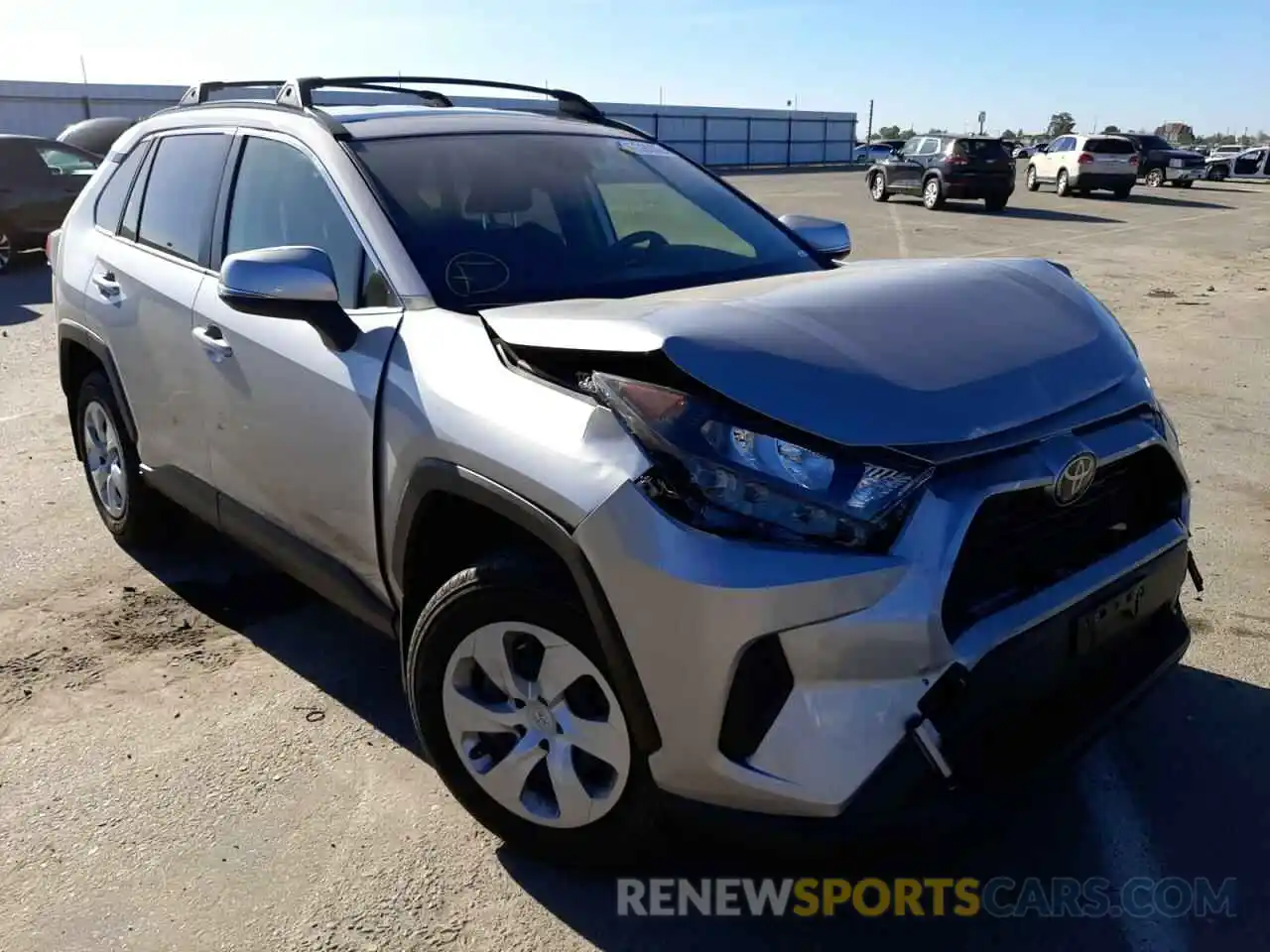 1 Photograph of a damaged car JTMK1RFV4MD070001 TOYOTA RAV4 2021