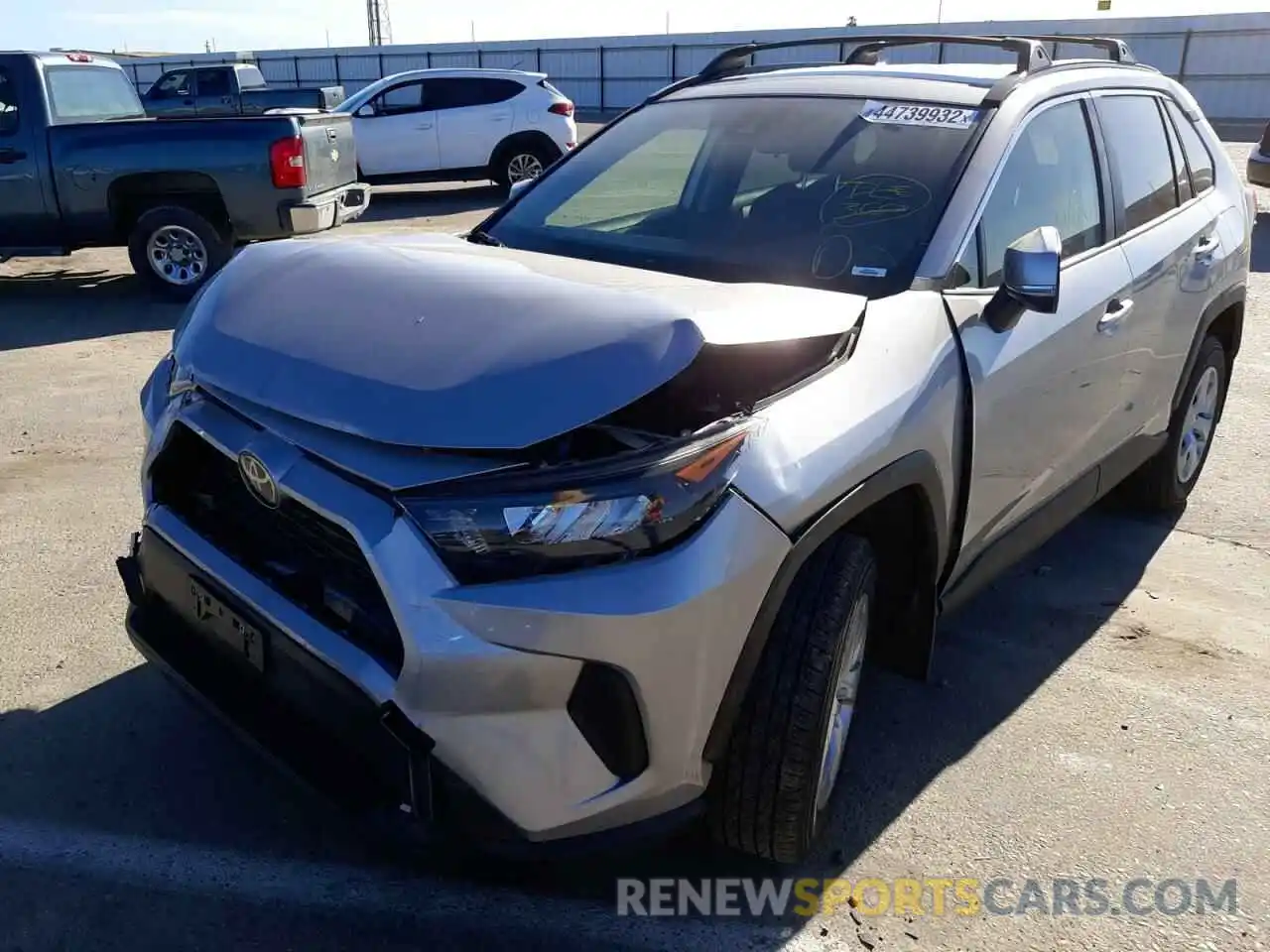 2 Photograph of a damaged car JTMK1RFV4MD070001 TOYOTA RAV4 2021