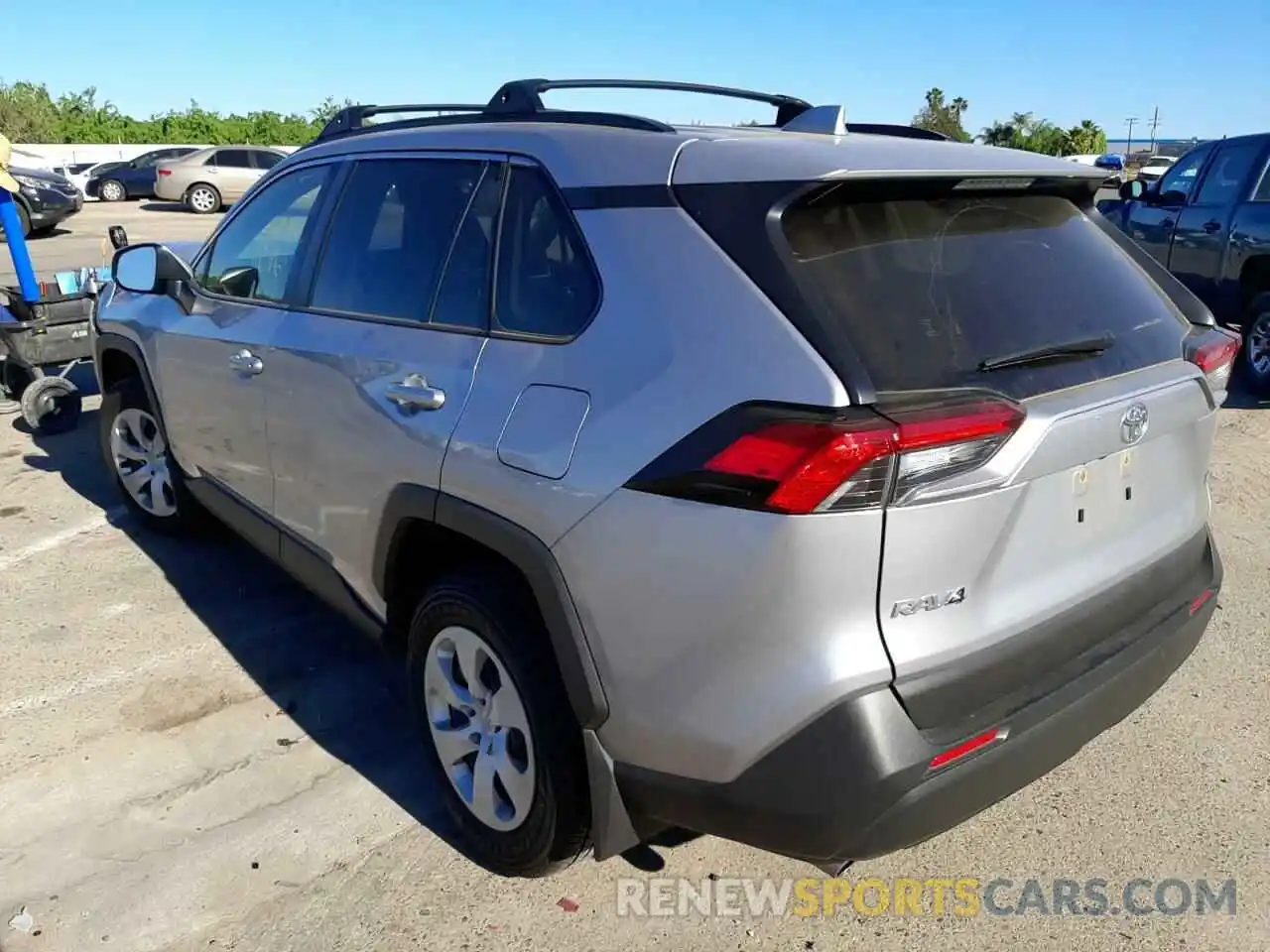 3 Photograph of a damaged car JTMK1RFV4MD070001 TOYOTA RAV4 2021