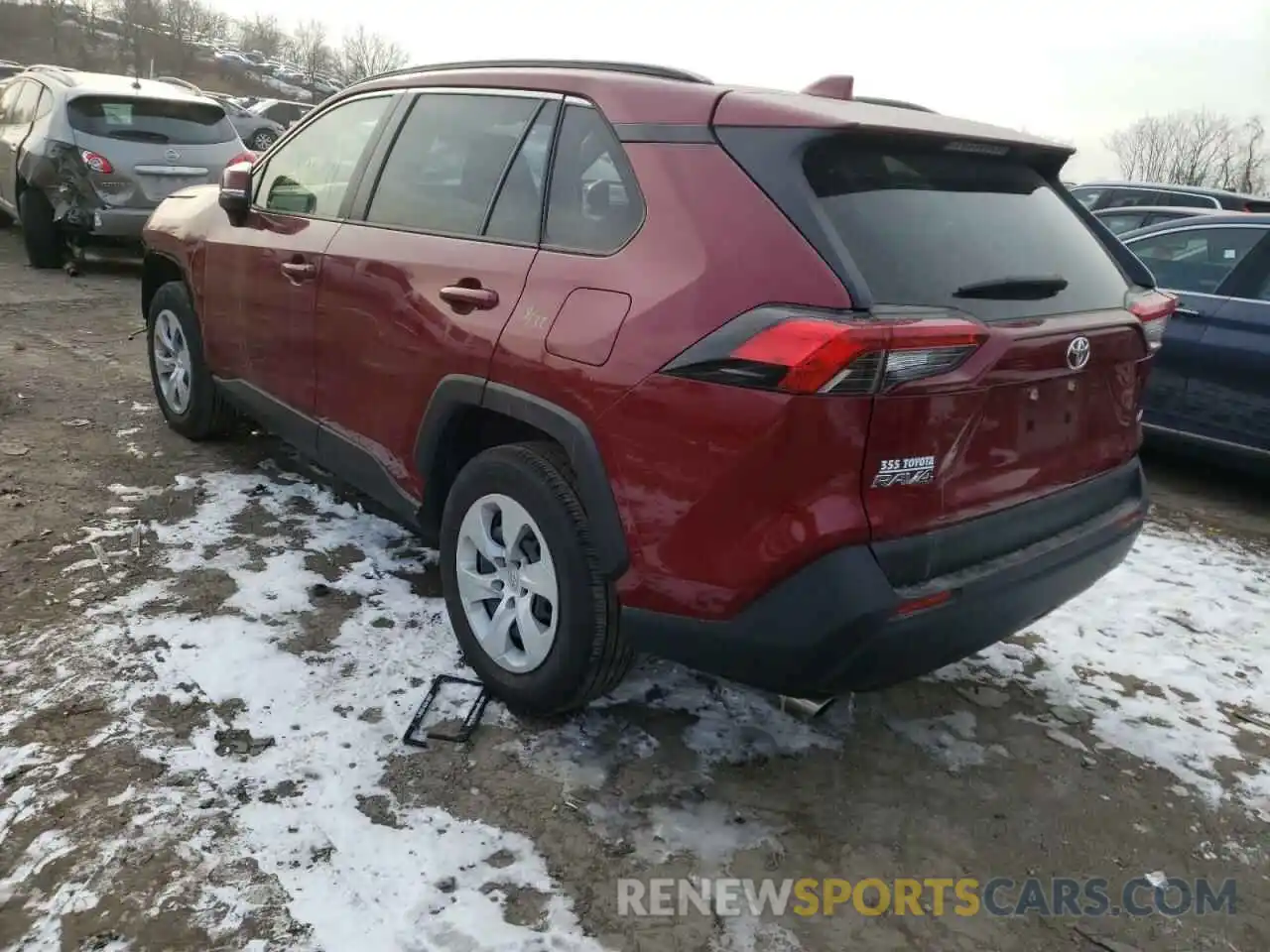 3 Photograph of a damaged car JTMK1RFV5MD064546 TOYOTA RAV4 2021