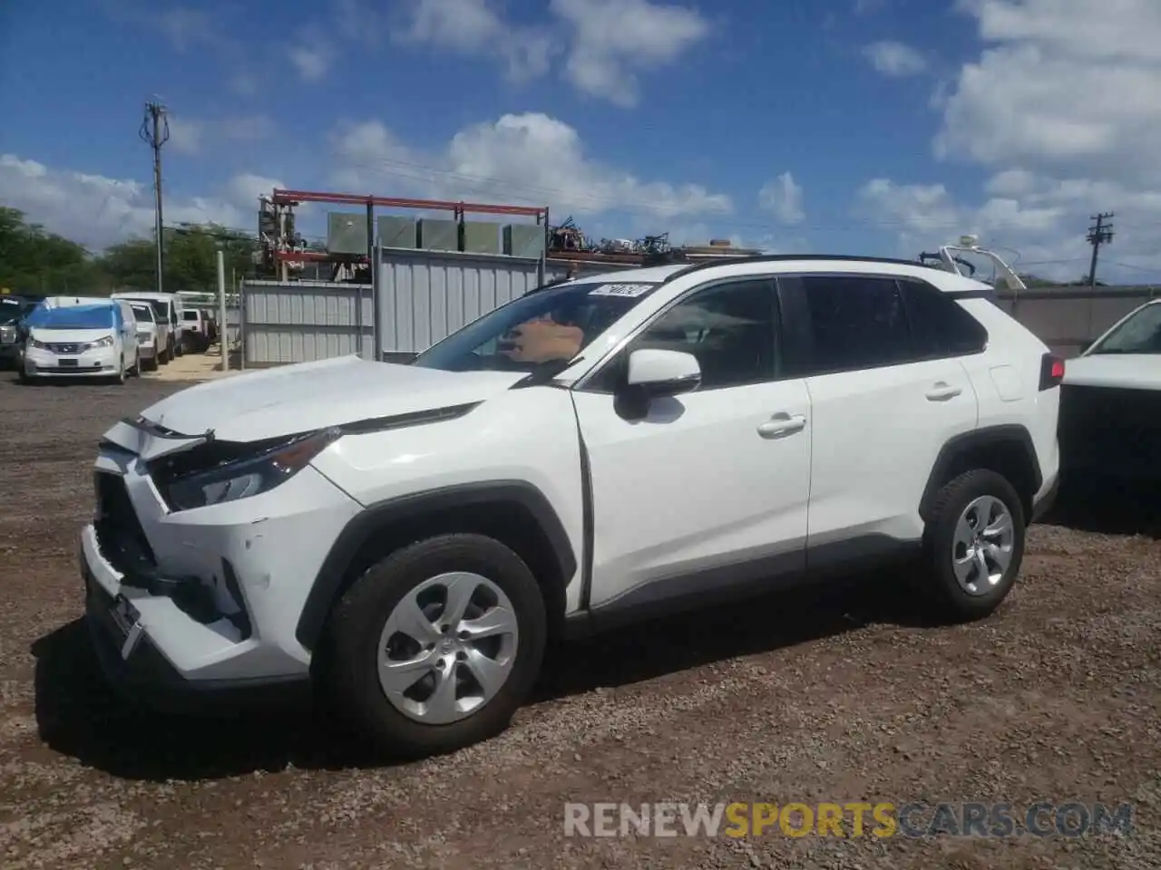 1 Photograph of a damaged car JTMK1RFV5MD084389 TOYOTA RAV4 2021