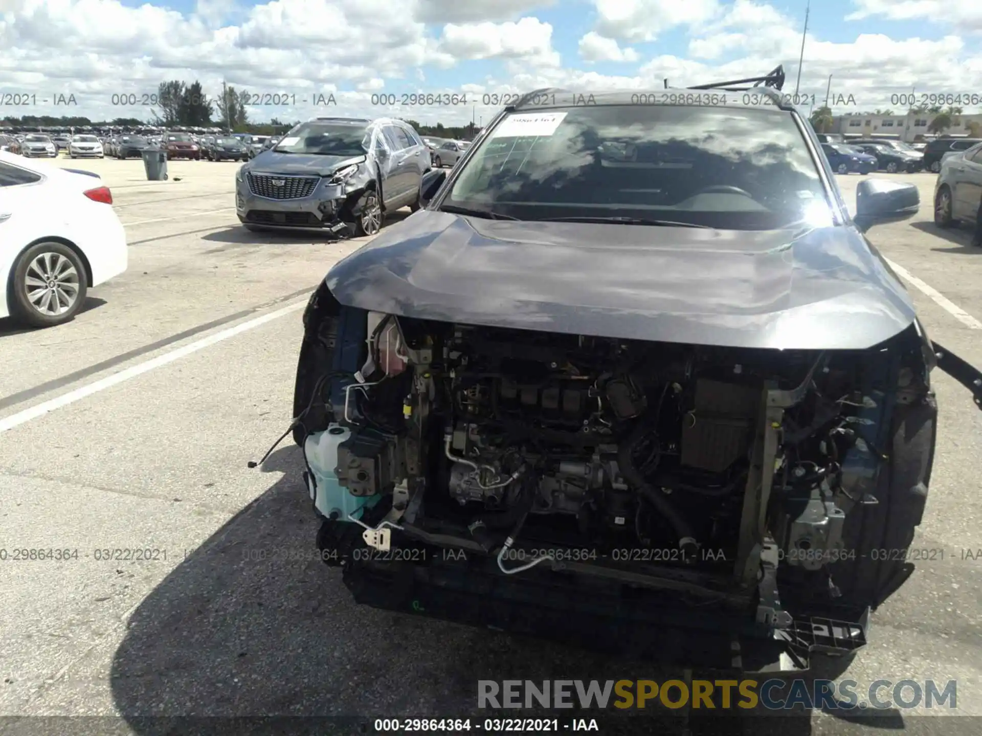 6 Photograph of a damaged car JTMK1RFV8MD522841 TOYOTA RAV4 2021